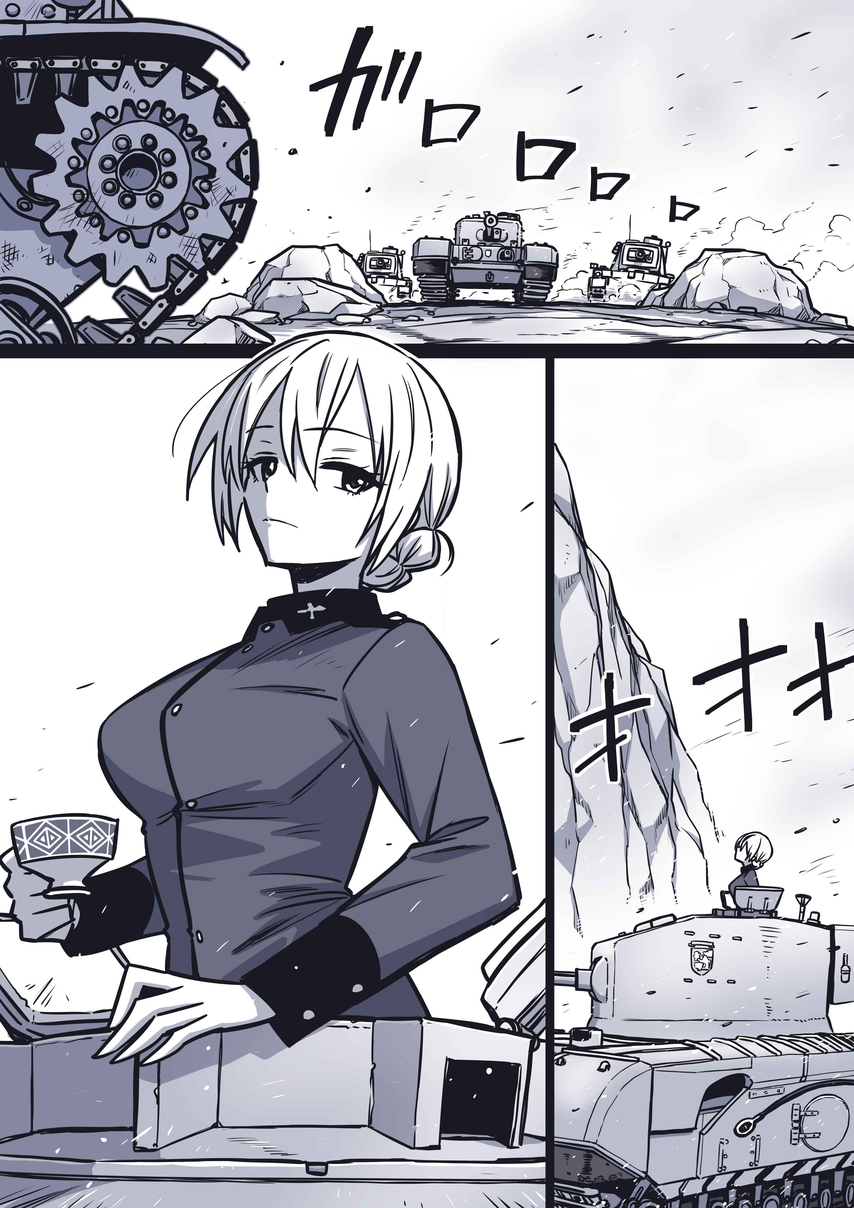 Girls und Panzer - RABBIT SUNRISE (Doujinshi) Chapter 1 - Page 9