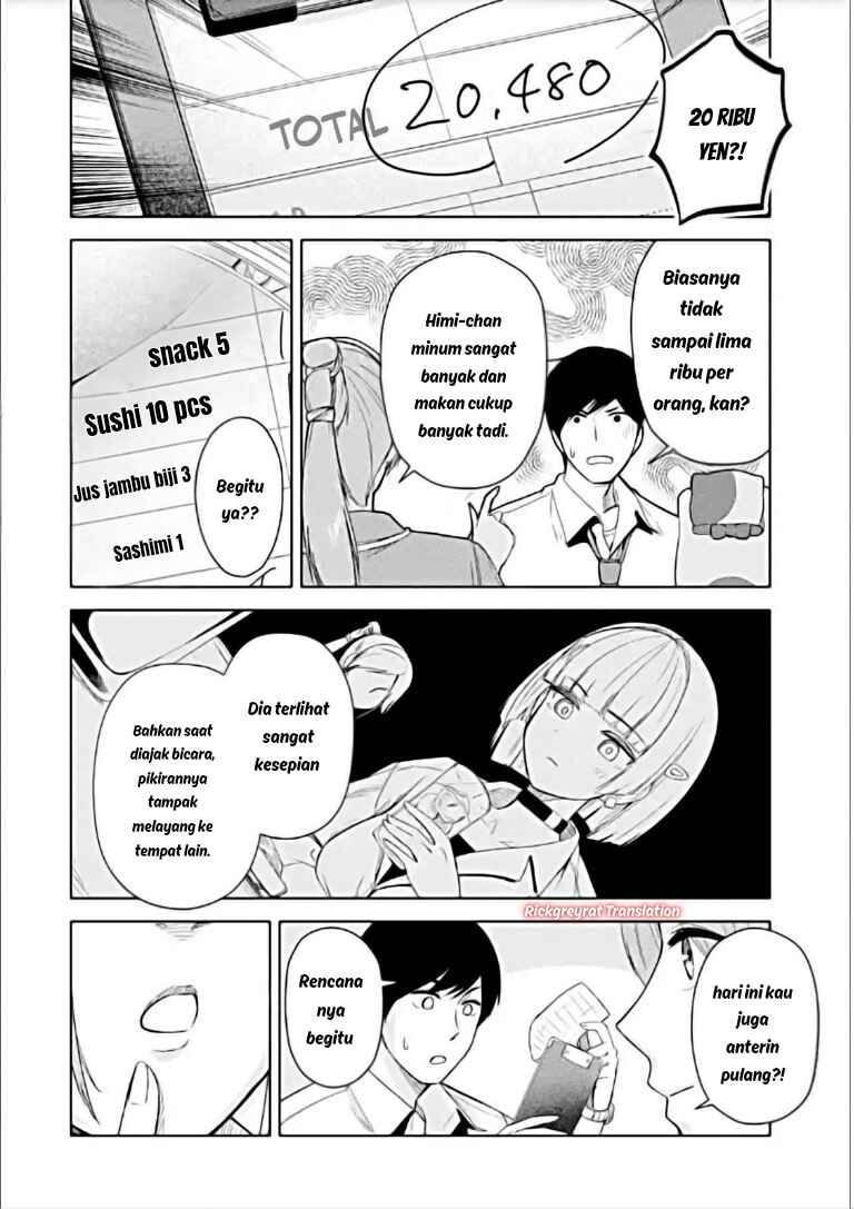Tachinomi Izakaya de Kuudere Downer-kei Joshidaisei ga Tonari ni Kuru Hanashi Chapter 10.2 - Page 9