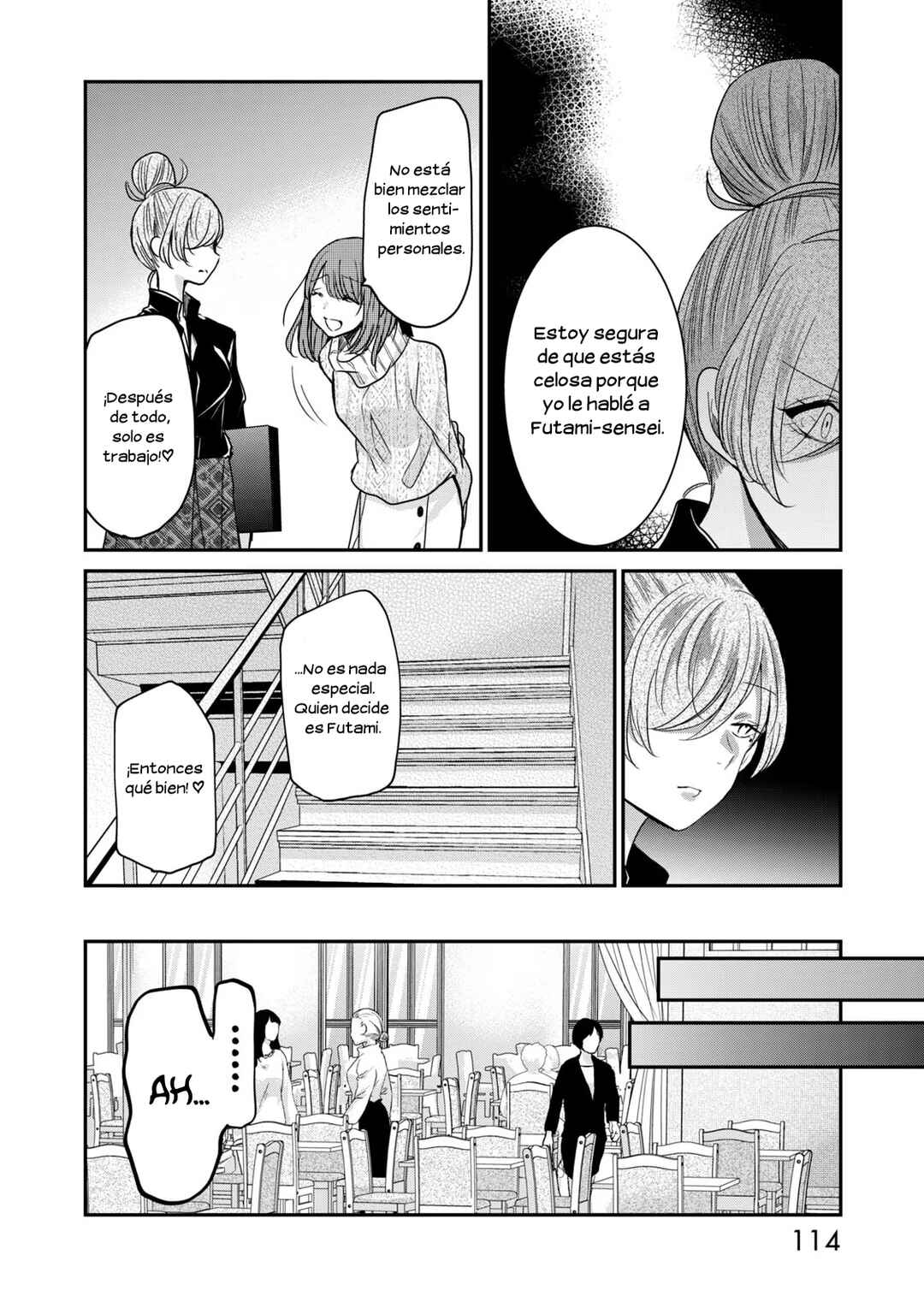 Egao no Taenai Shokuba desu. Chapter 16 - Page 5