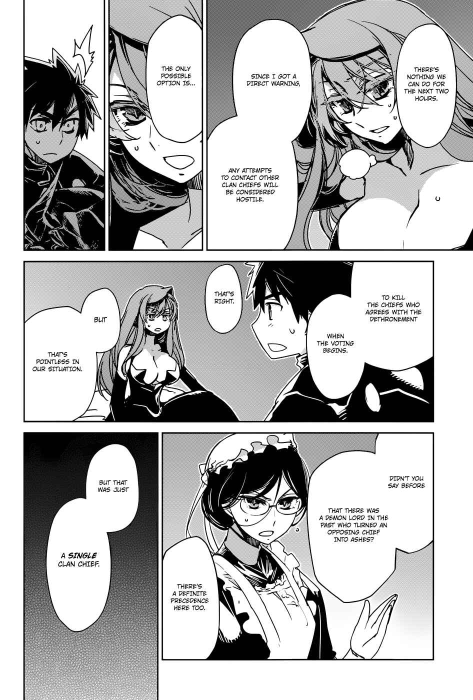 MAOYU : Archenemy and Hero “Become mine, Hero” “I refuse!” Chapter 28 - Page 20
