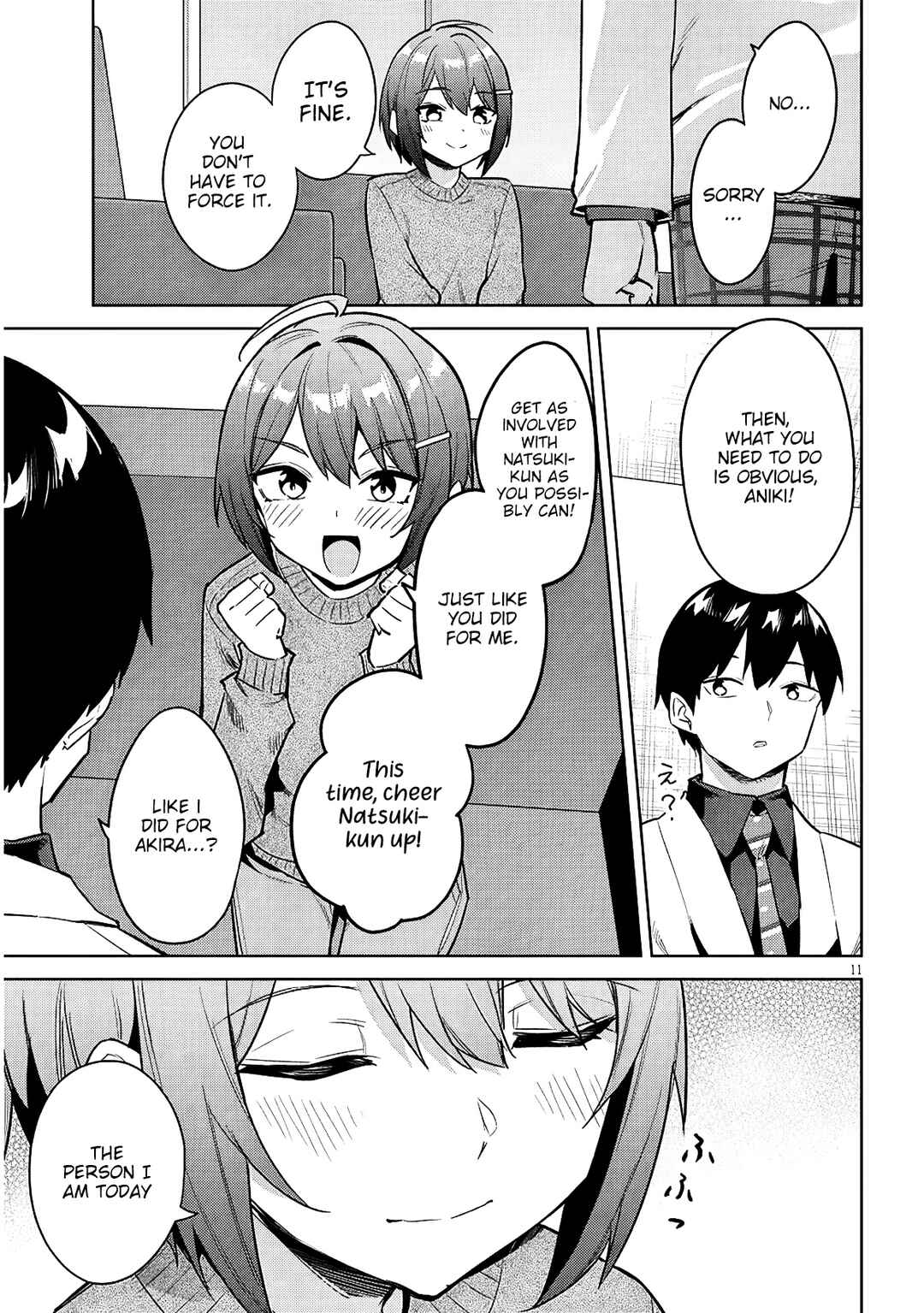 Jitsu wa Imouto deshita. ~Saikin Dekita Giri no Otouto no Kyorikan ga Yatara Chikai Wake~ Chapter 40 - Page 12