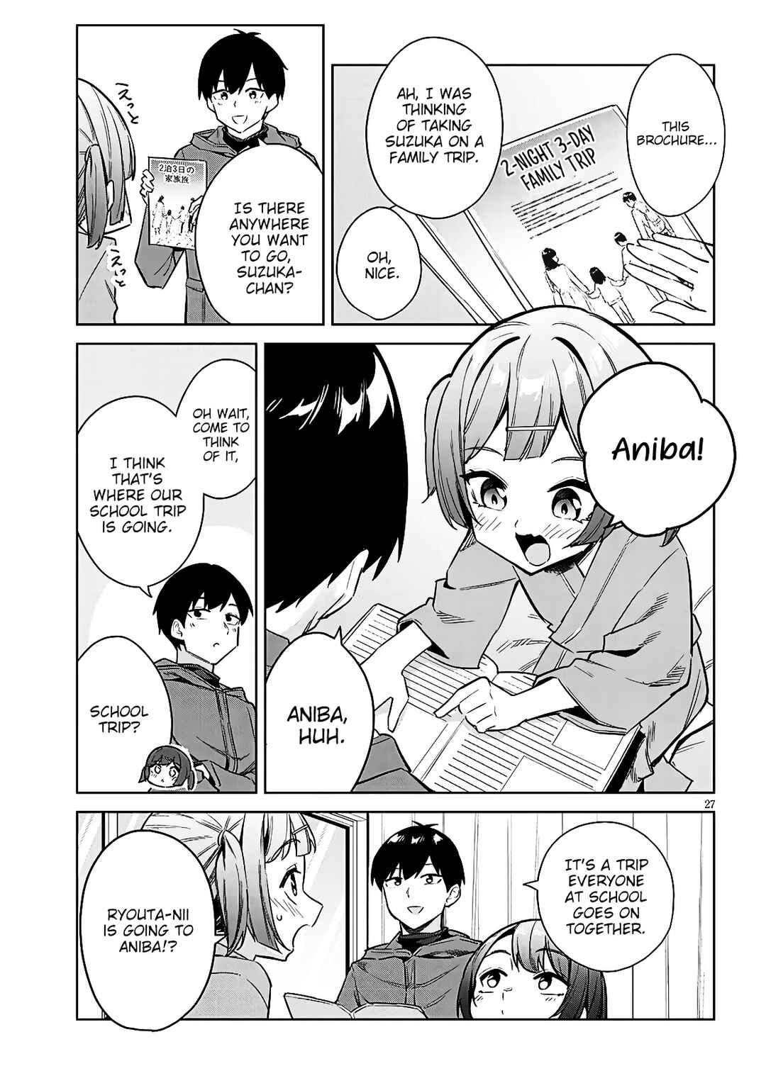 Jitsu wa Imouto deshita. ~Saikin Dekita Giri no Otouto no Kyorikan ga Yatara Chikai Wake~ Chapter 40 - Page 28