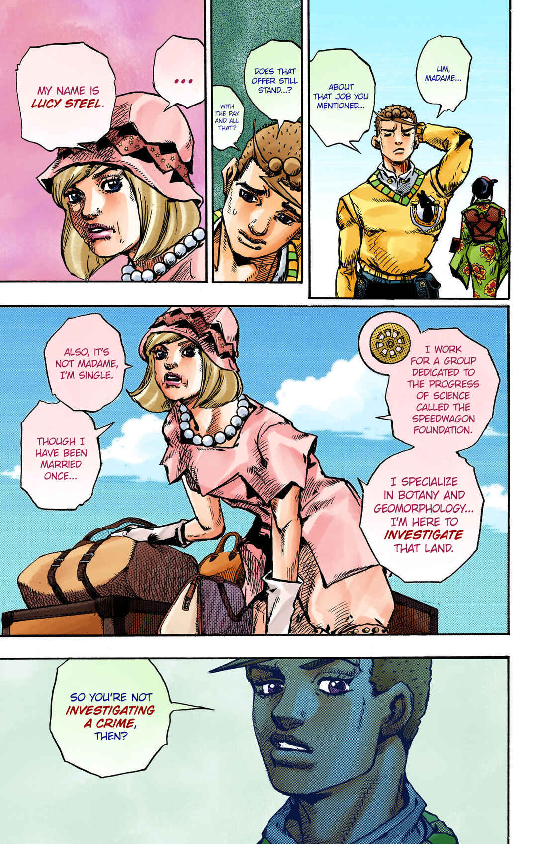 JoJo no Kimyou na Bouken: Part 8 - JoJolion Color-ban Chapter 109 - Page 11