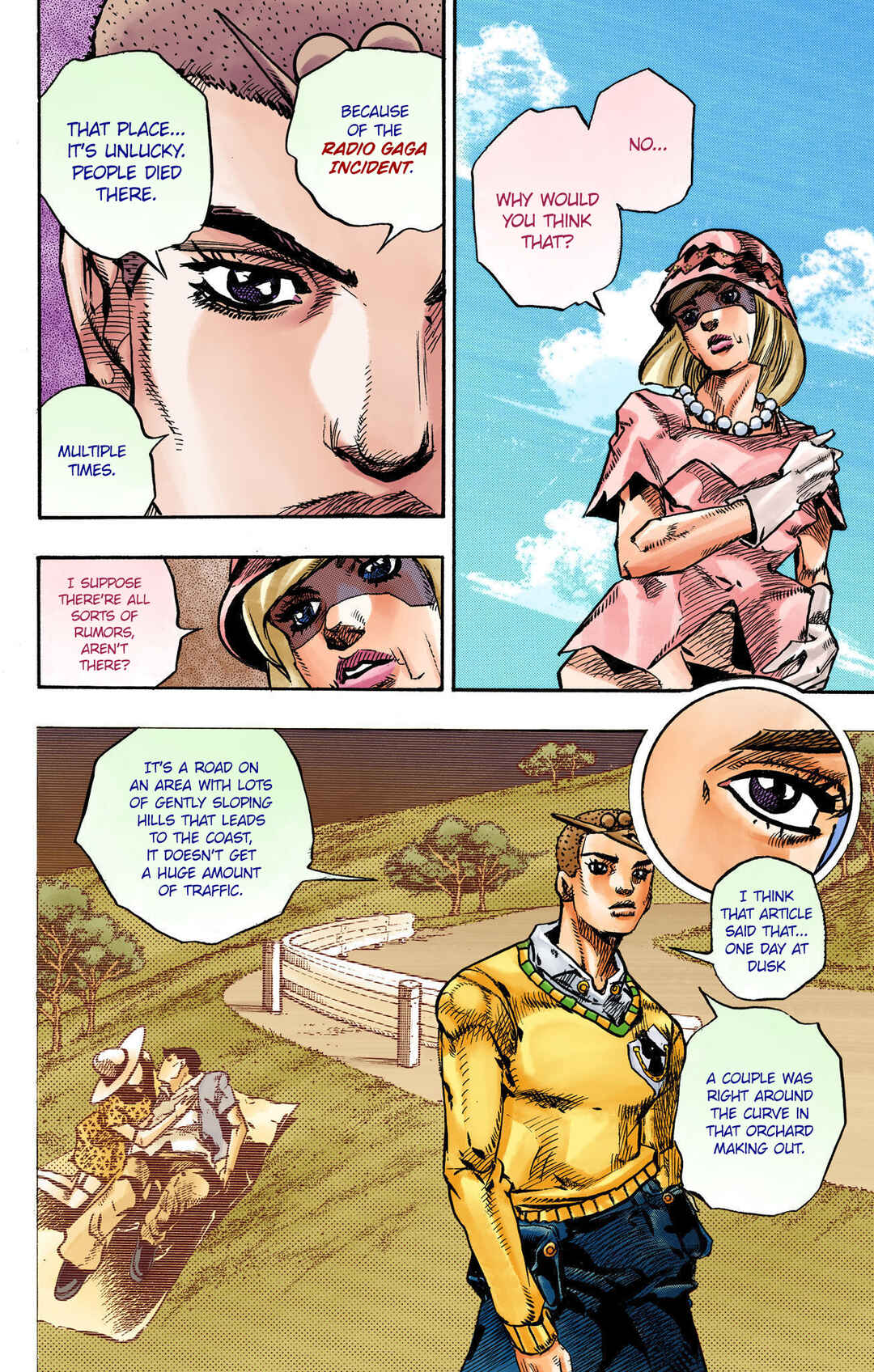JoJo no Kimyou na Bouken: Part 8 - JoJolion Color-ban Chapter 109 - Page 12