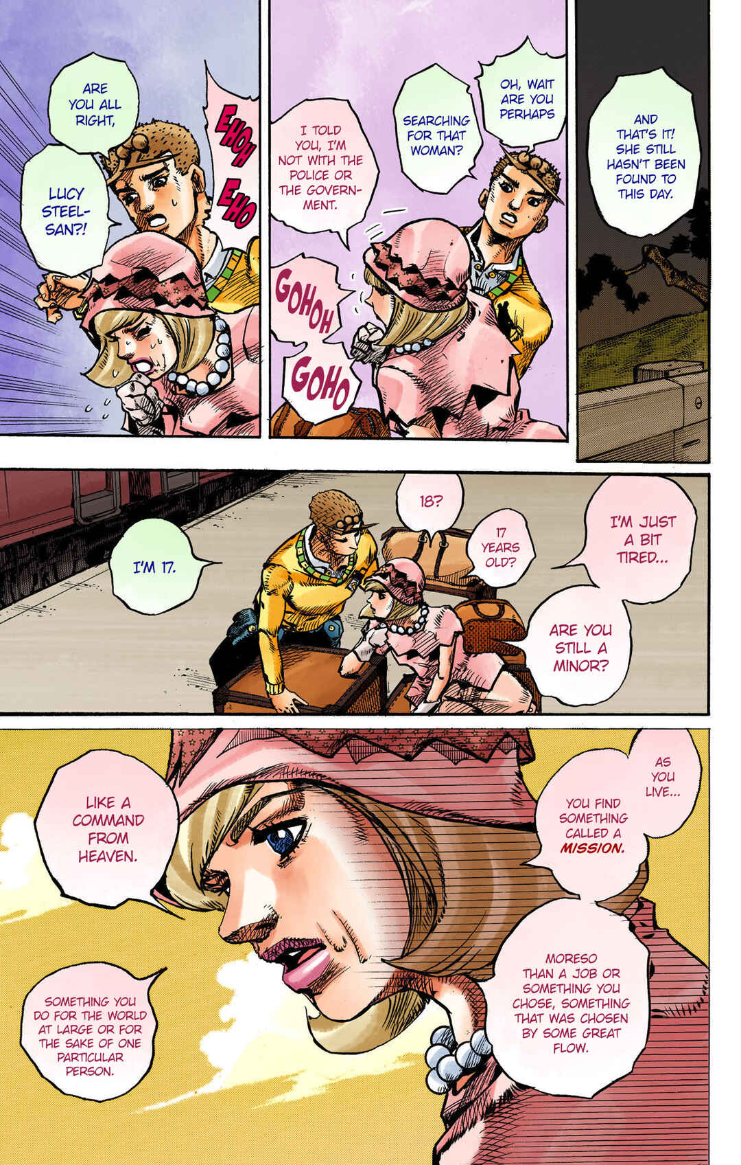 JoJo no Kimyou na Bouken: Part 8 - JoJolion Color-ban Chapter 109 - Page 15