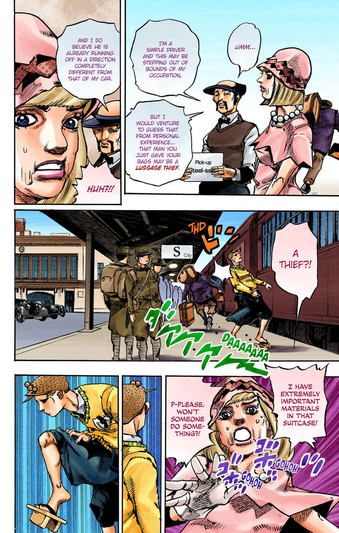 JoJo no Kimyou na Bouken: Part 8 - JoJolion Color-ban Chapter 109 - Page 6