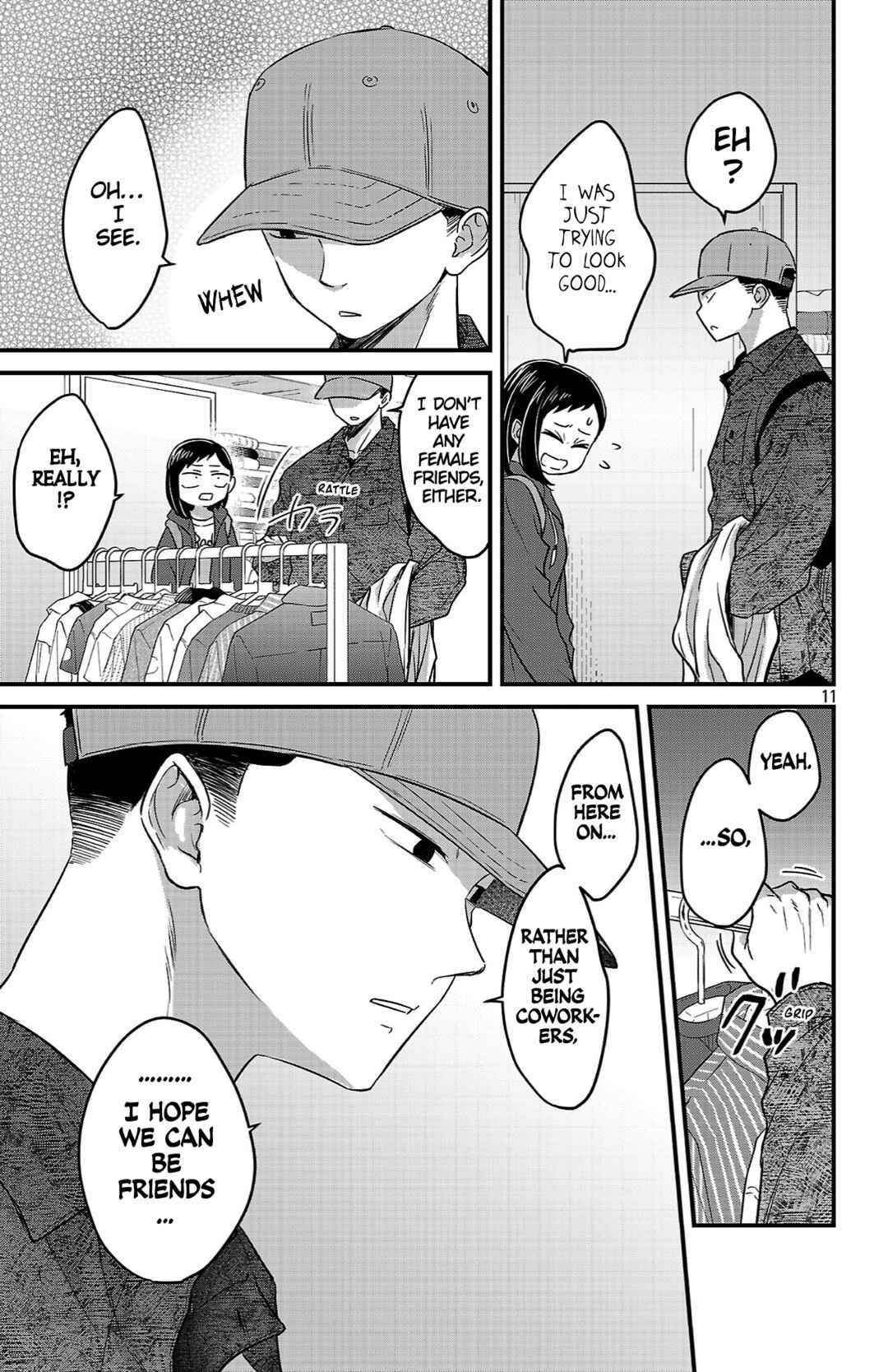 Boku no Kokoro no Yabai Yatsu: Love Comedy ga Hajimaranai Chapter 7 - Page 11