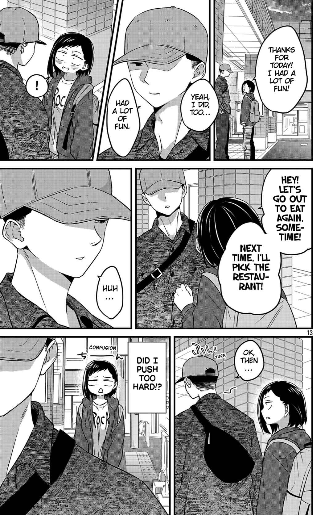 Boku no Kokoro no Yabai Yatsu: Love Comedy ga Hajimaranai Chapter 7 - Page 13