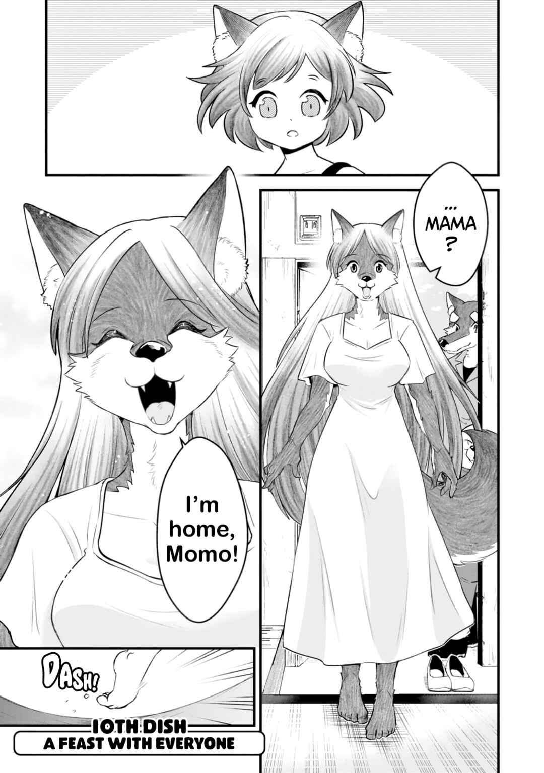 Kemomimi Shoujo no Shiawase Gohan Chapter 10 - Page 1