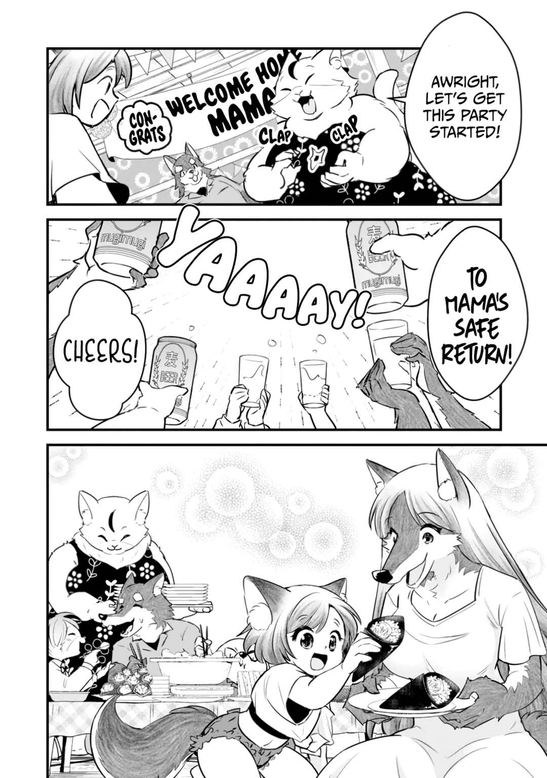 Kemomimi Shoujo no Shiawase Gohan Chapter 10 - Page 14