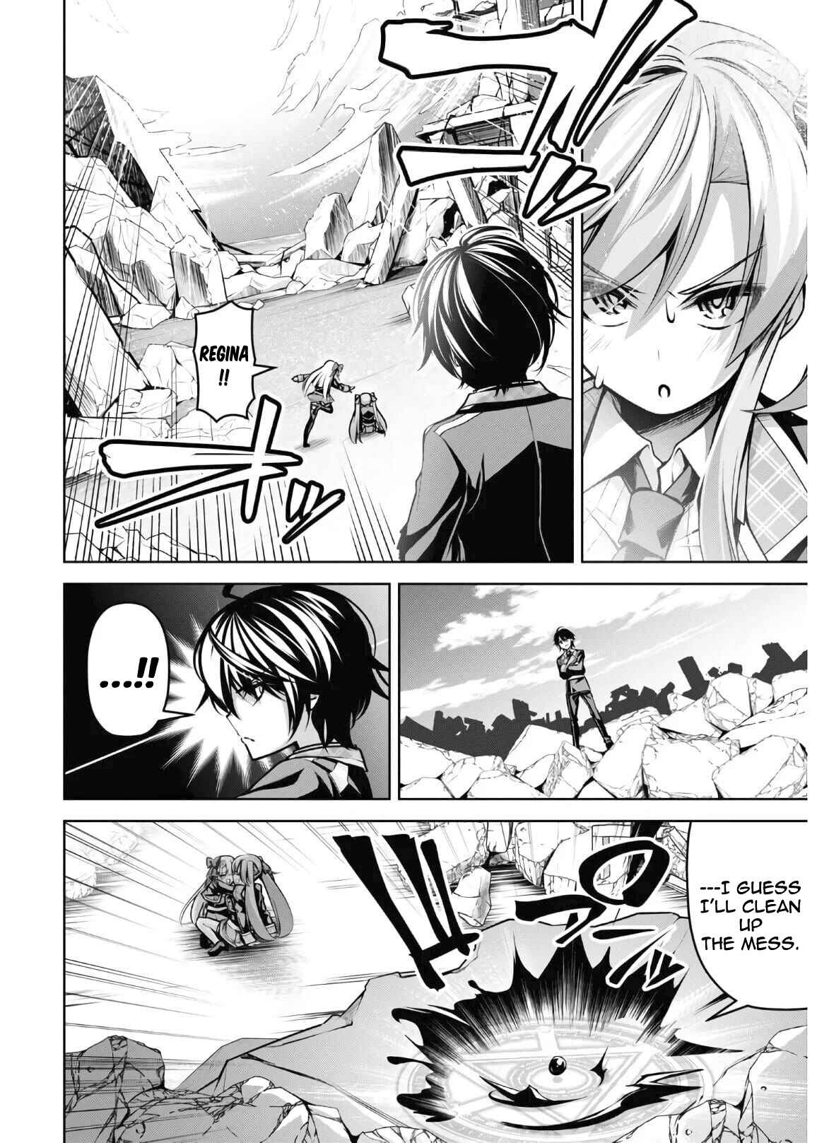 Seiken Gakuin no Maken Tsukai Chapter 14 - Page 22