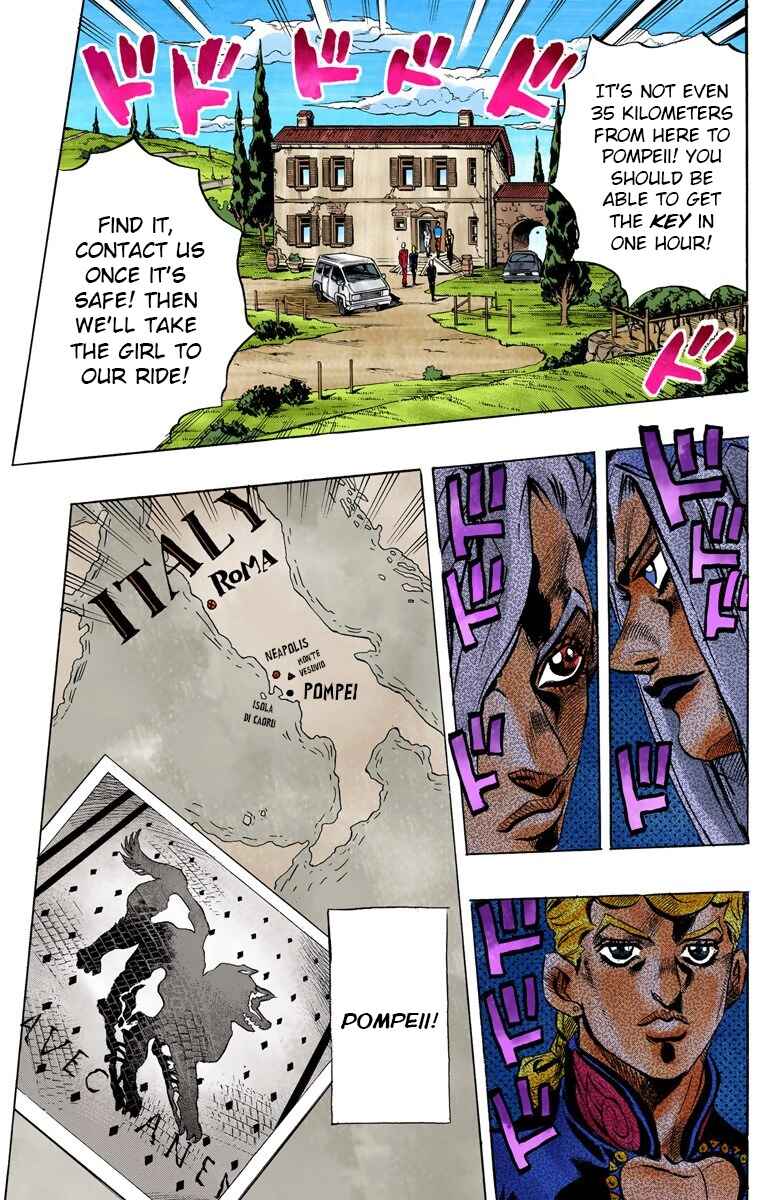 JoJo no Kimyou na Bouken: Part 5 - Ougon no Kaze Color-ban Chapter 39 - Page 11