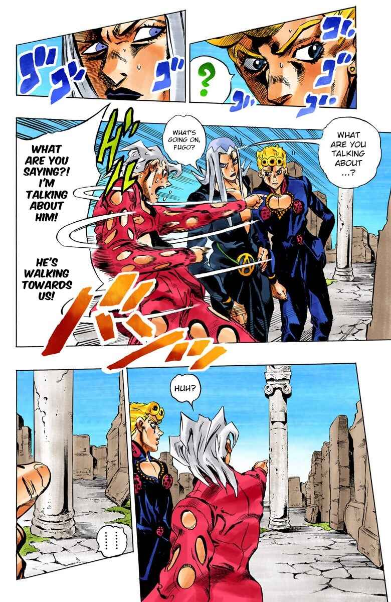 JoJo no Kimyou na Bouken: Part 5 - Ougon no Kaze Color-ban Chapter 39 - Page 17
