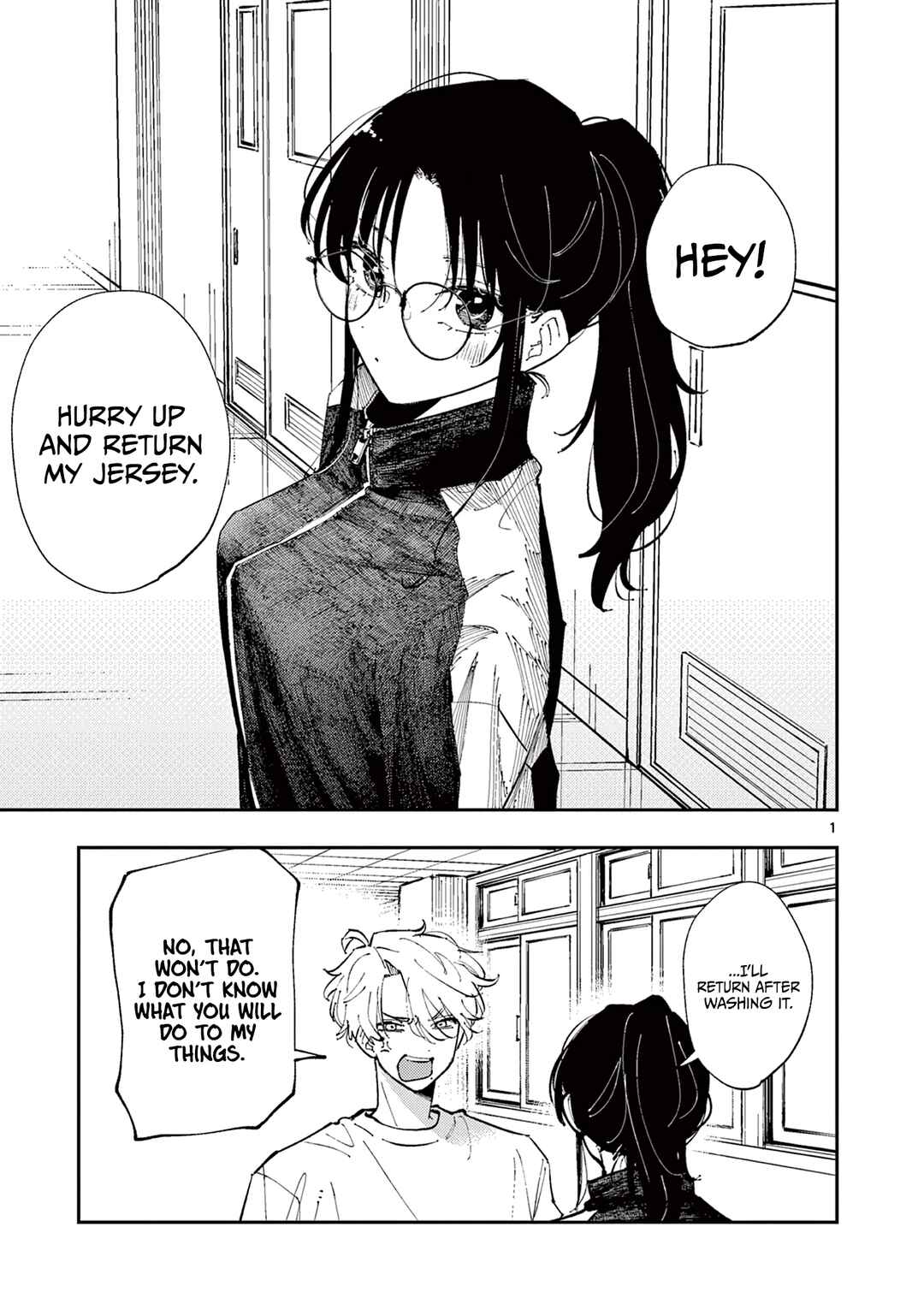 Tonari no Seki no Yatsu ga Souiu Me de Mitekuru Chapter 5 - Page 1