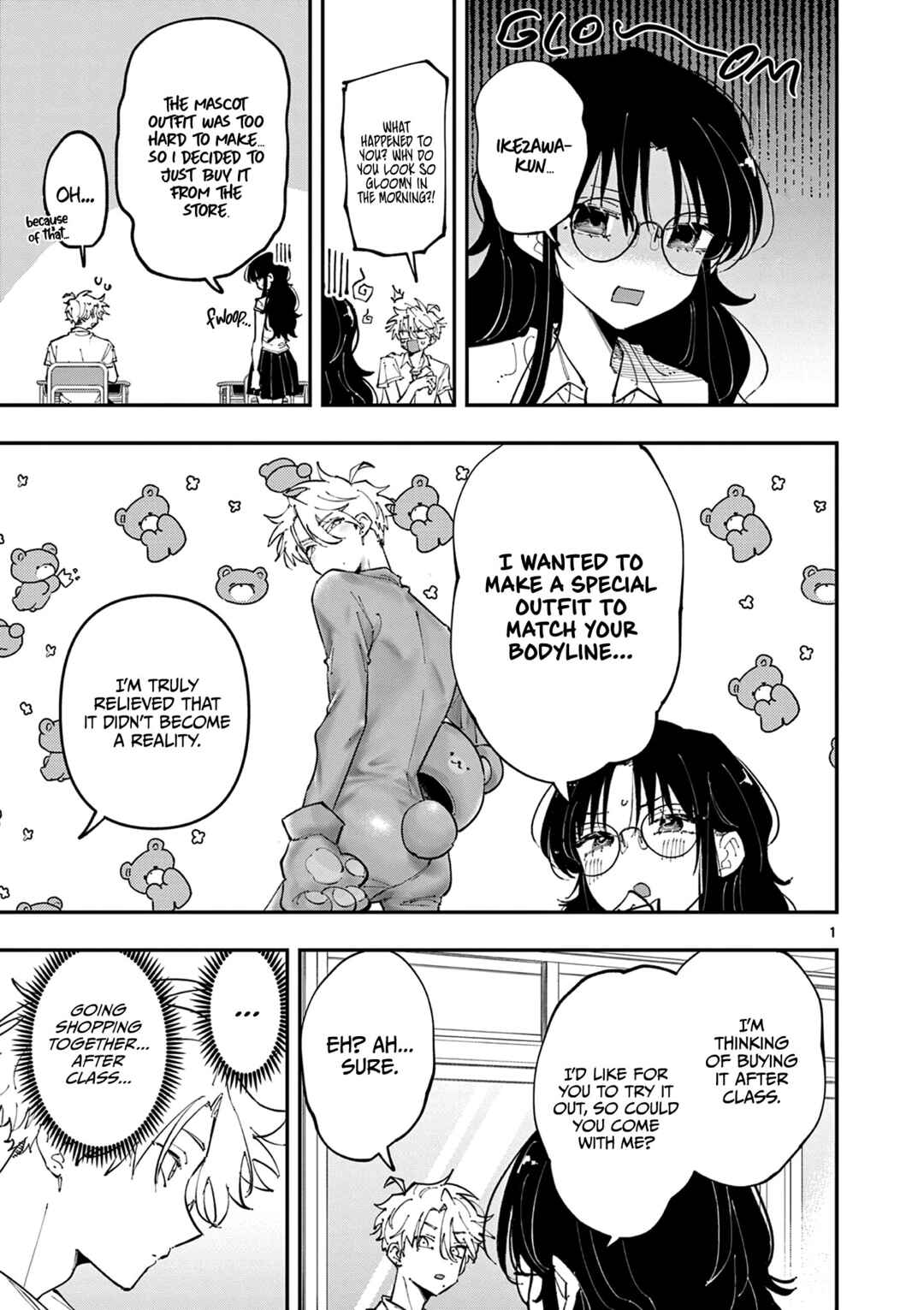 Tonari no Seki no Yatsu ga Souiu Me de Mitekuru Chapter 19 - Page 1