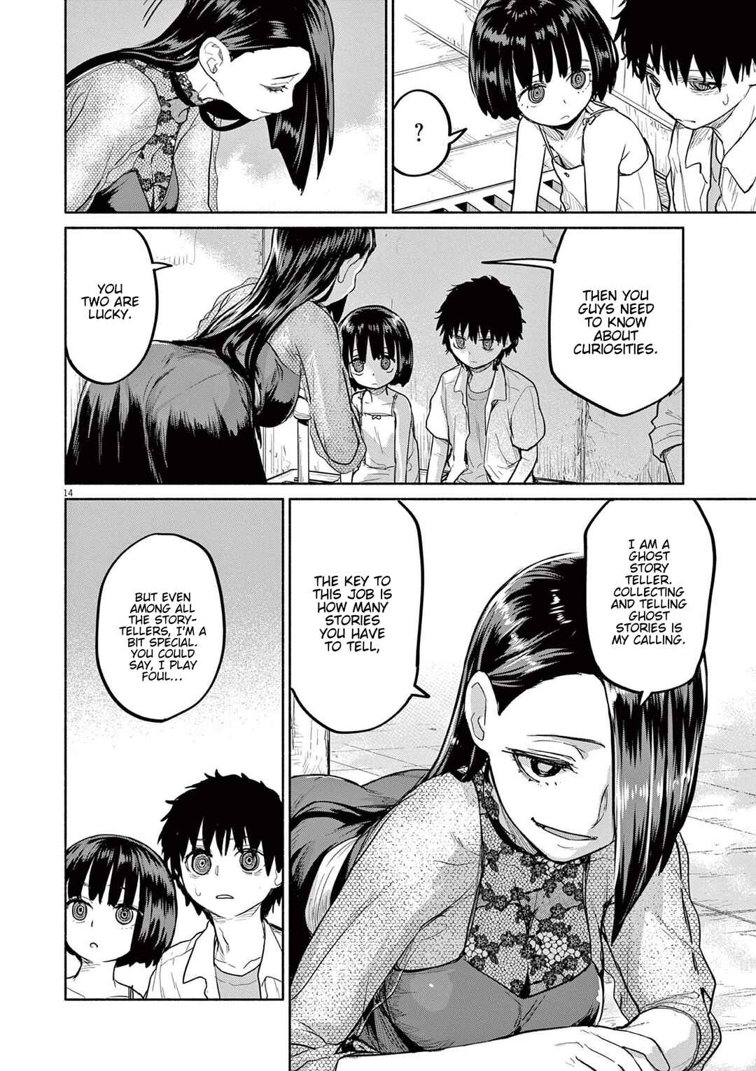 Kaii to Otome to Kamikakushi Chapter 70 - Page 14