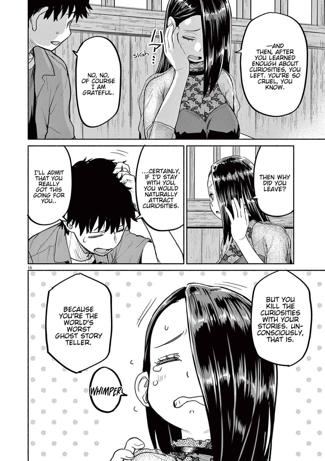 Kaii to Otome to Kamikakushi Chapter 70 - Page 16