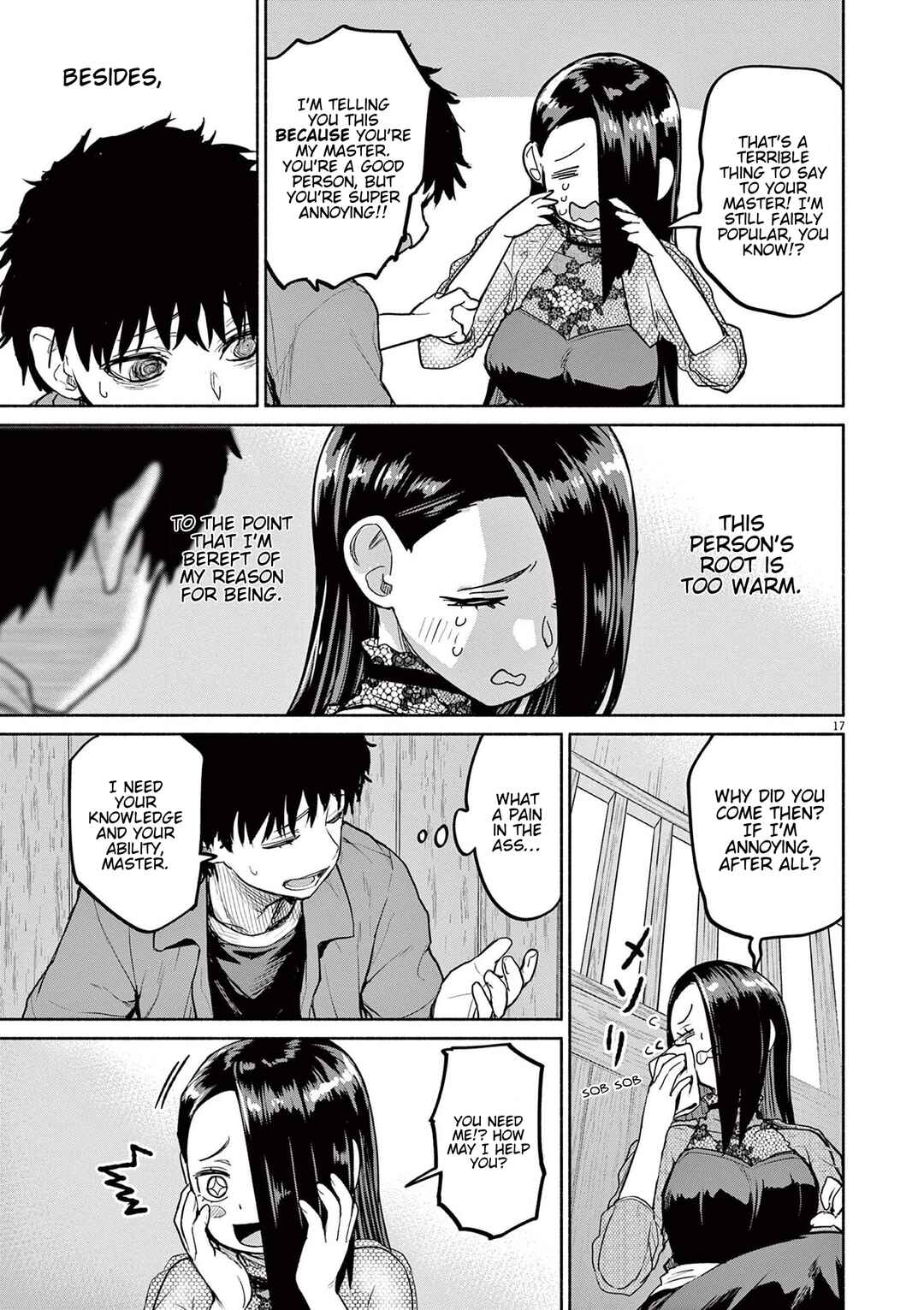 Kaii to Otome to Kamikakushi Chapter 70 - Page 17