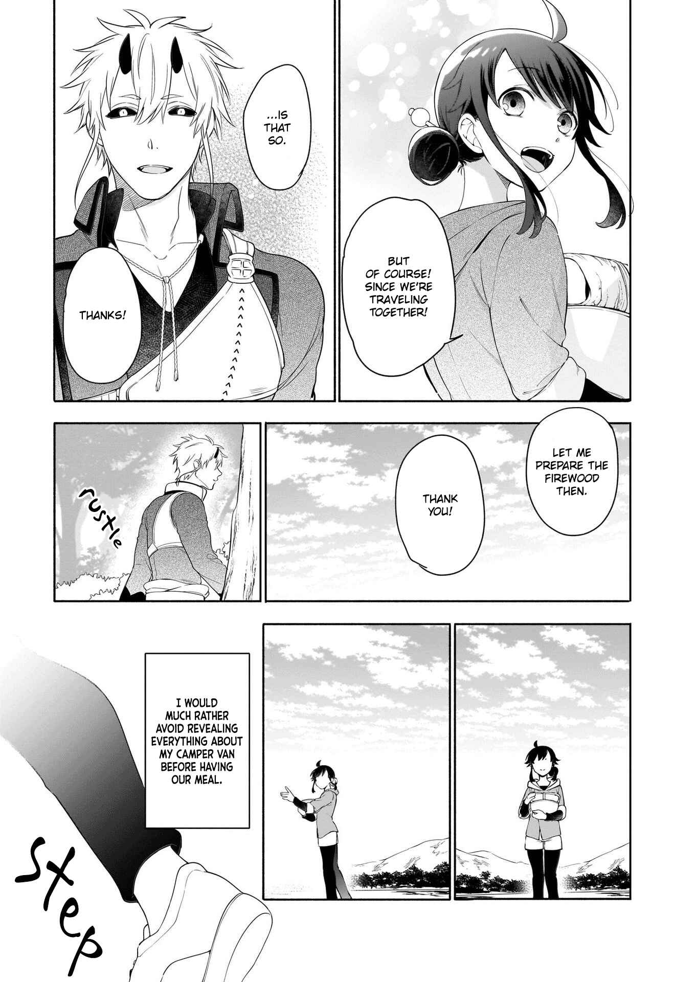 Suterare Seijo no Isekai Gohantabi Chapter 3.2 - Page 3