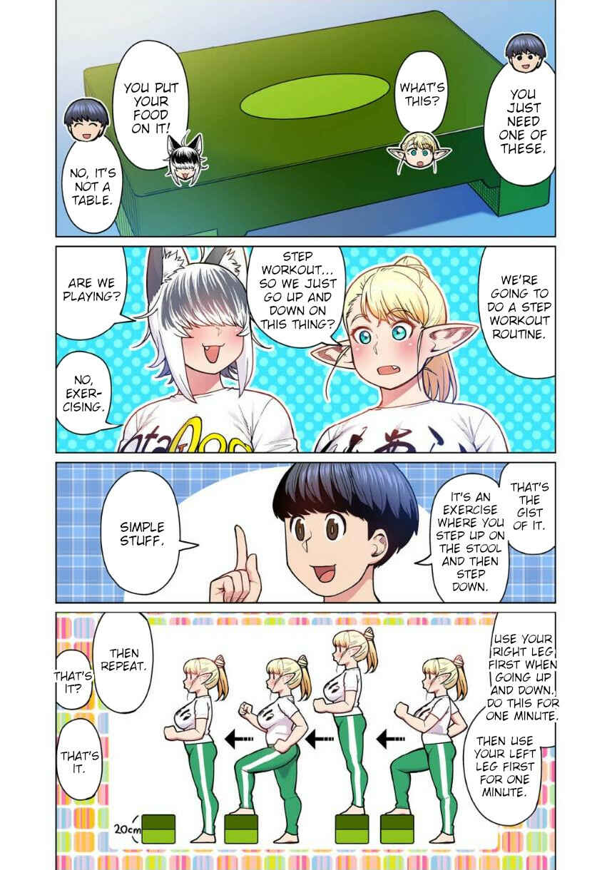 Shin Elf-san wa Yaserarenai. (Official Colored) Chapter 4 - Page 17