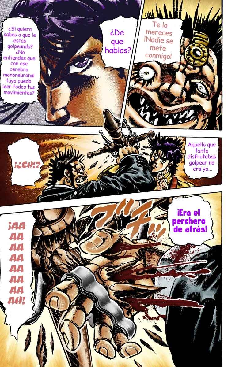 JoJo no Kimyou na Bouken: Part 2 - Sentou Chouryuu Color-ban Chapter 3 - Page 17