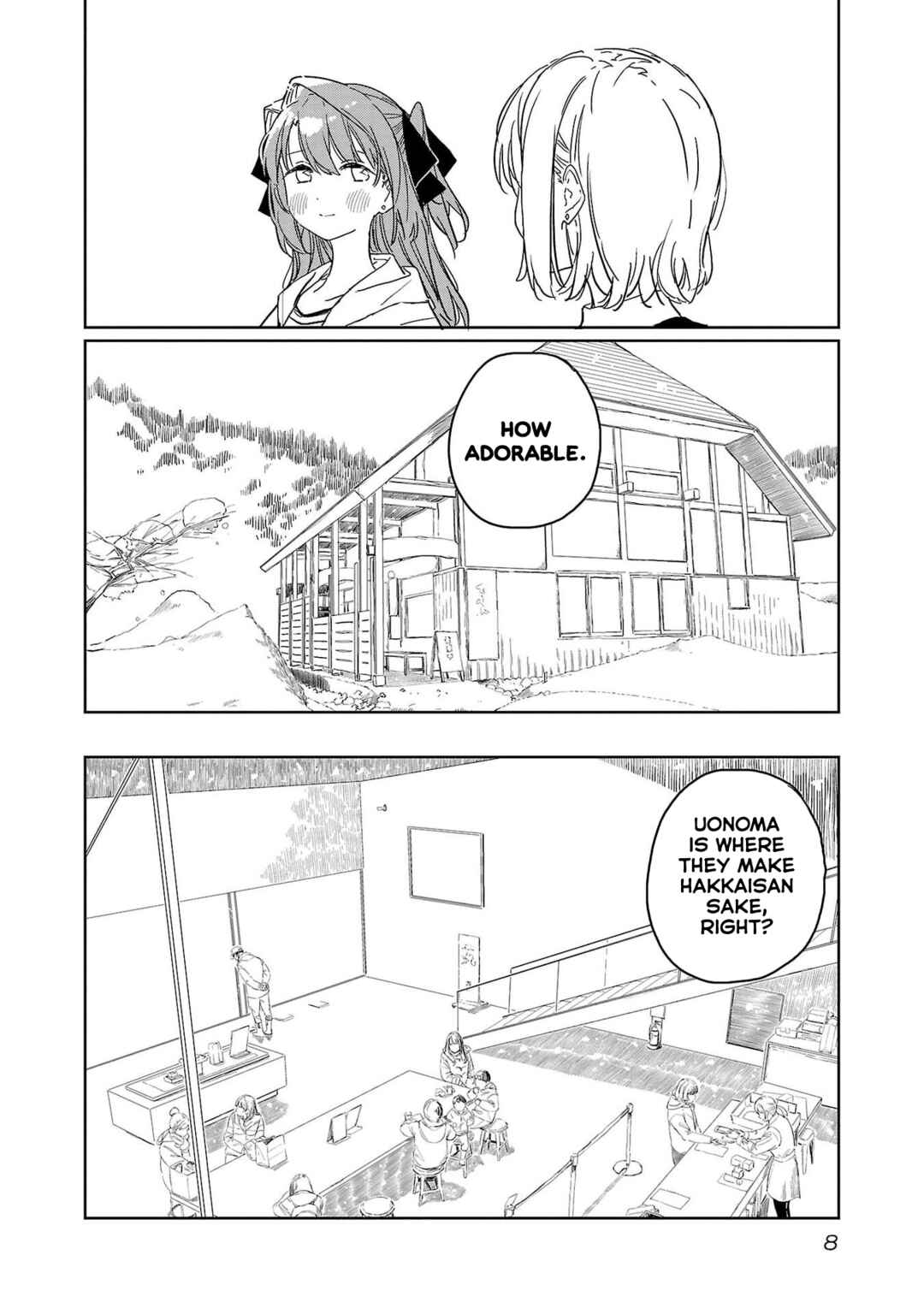 Kamiina Botan, Yoeru Sugata wa Yuri no Hana Chapter 38 - Page 8