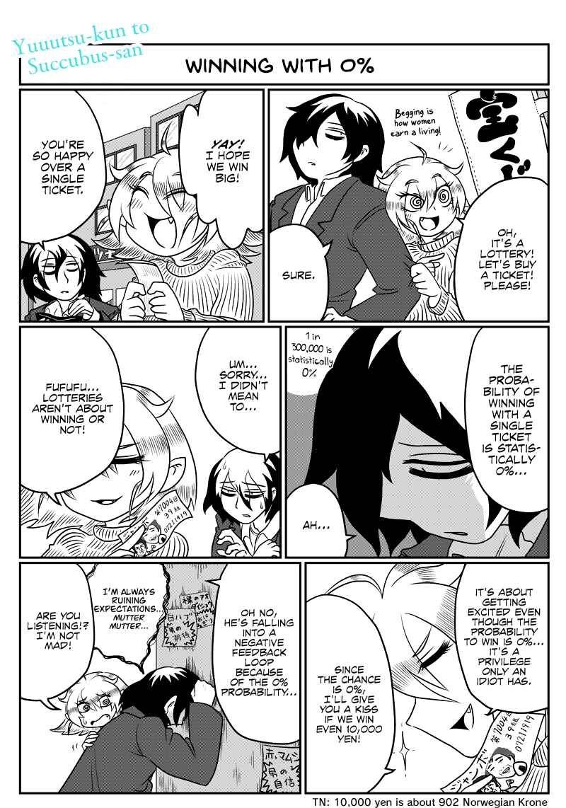 Yuuutsu-kun to Succubus-san Chapter 55 - Page 1