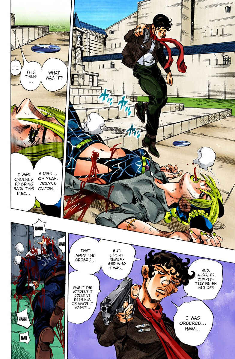 JoJo no Kimyou na Bouken: Part 6 - Stone Ocean Color-ban Chapter 48 - Page 8