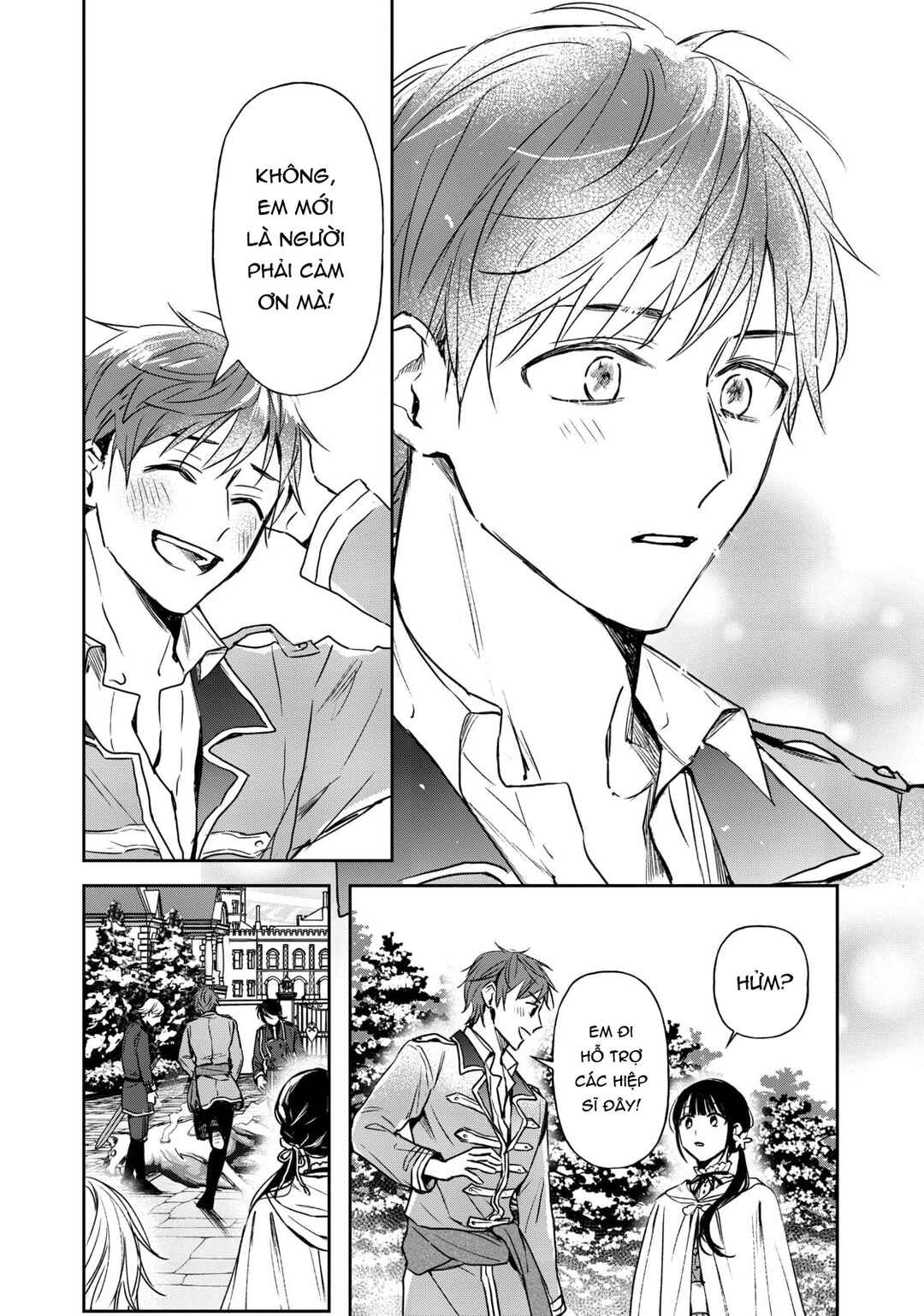 Isekai ni Kyuuseishu to shite Yobaremashita ga, Around 30 ni wa Muri na no de, hissori Book Café Hajimemashita Chapter 15 - Page 13