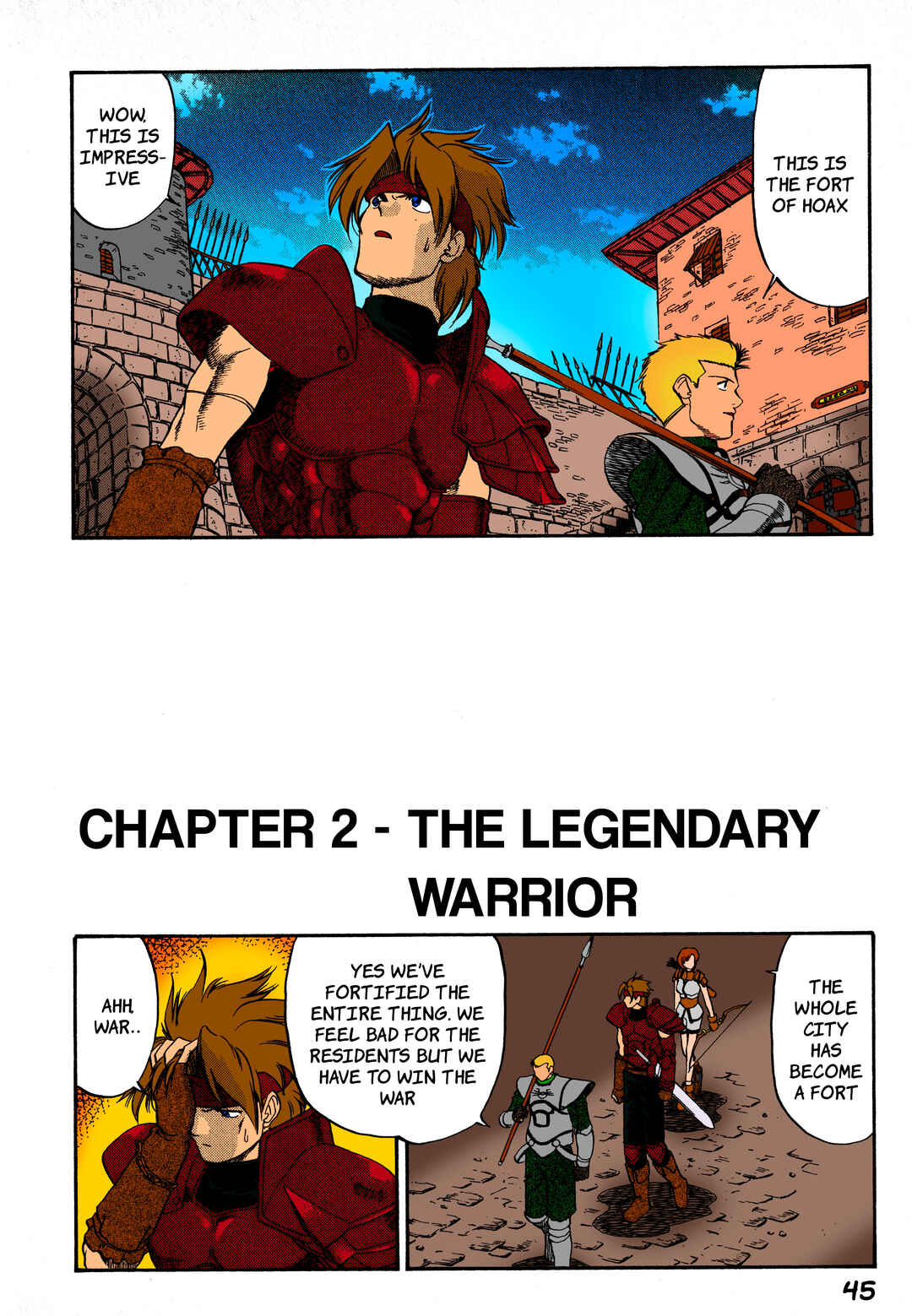 Legend of Dragoon Chapter 2 - Page 1