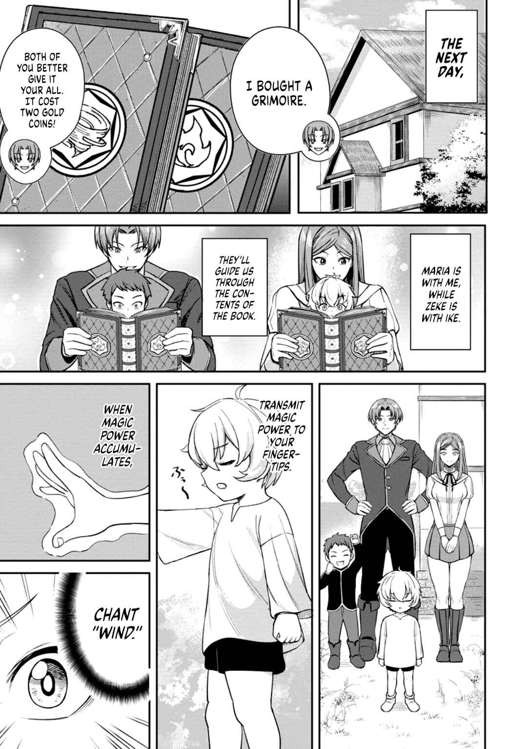 Tensei Shitara Sainou ga Atta Ken ~Isekai Itte mo Doryoku Suru~ Chapter 1.3 - Page 9