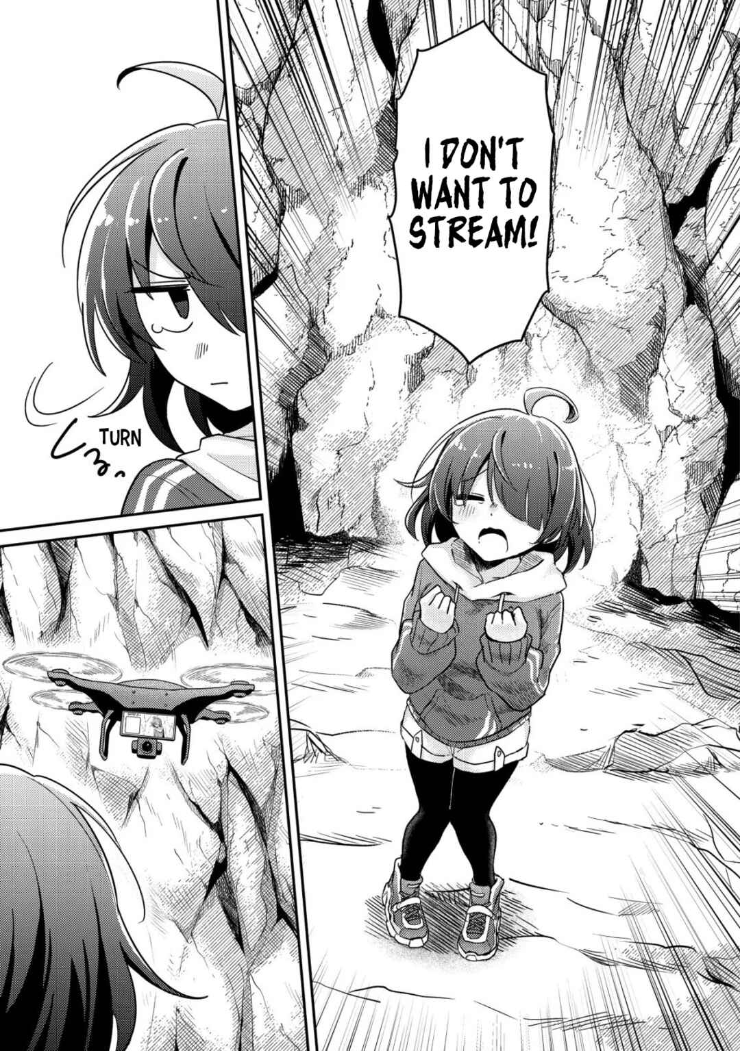 [Hihou] Komyuryoku 0 Otaku Shoujo, Dragon wo One Punch de Shizumete Yuumei Haishinsha wo Tasuketara Fuhon'i Buzz ga Tomaranai Chapter 1 - Page 12