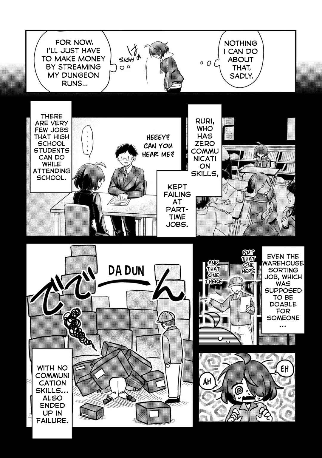[Hihou] Komyuryoku 0 Otaku Shoujo, Dragon wo One Punch de Shizumete Yuumei Haishinsha wo Tasuketara Fuhon'i Buzz ga Tomaranai Chapter 1 - Page 17
