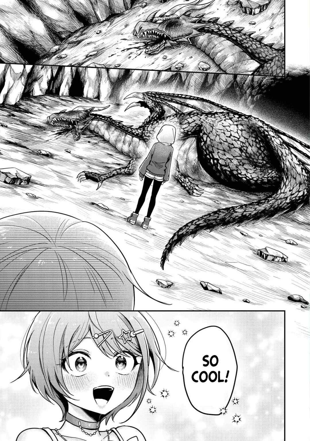 [Hihou] Komyuryoku 0 Otaku Shoujo, Dragon wo One Punch de Shizumete Yuumei Haishinsha wo Tasuketara Fuhon'i Buzz ga Tomaranai Chapter 1 - Page 2