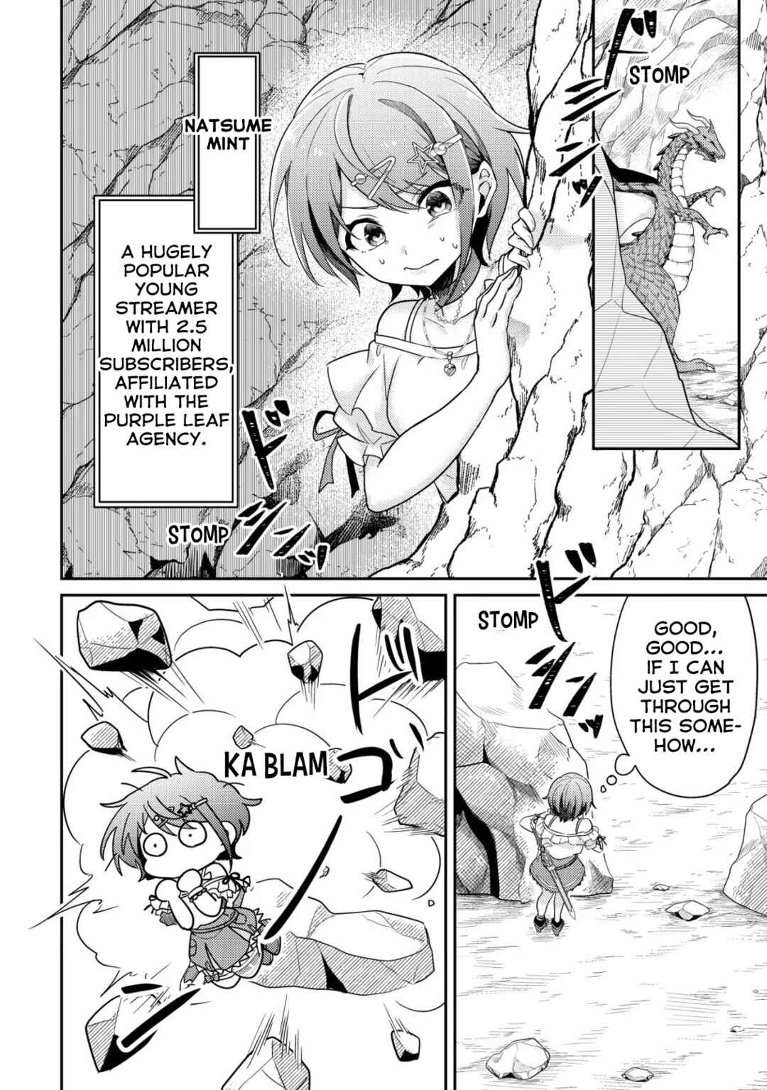 [Hihou] Komyuryoku 0 Otaku Shoujo, Dragon wo One Punch de Shizumete Yuumei Haishinsha wo Tasuketara Fuhon'i Buzz ga Tomaranai Chapter 1 - Page 25