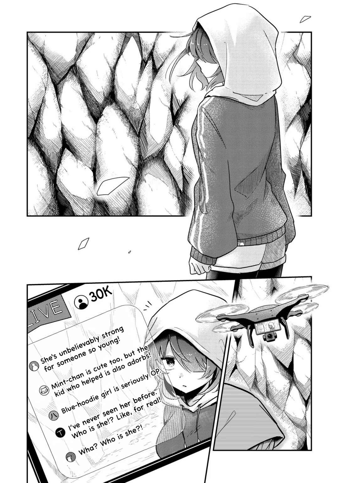 [Hihou] Komyuryoku 0 Otaku Shoujo, Dragon wo One Punch de Shizumete Yuumei Haishinsha wo Tasuketara Fuhon'i Buzz ga Tomaranai Chapter 1 - Page 3