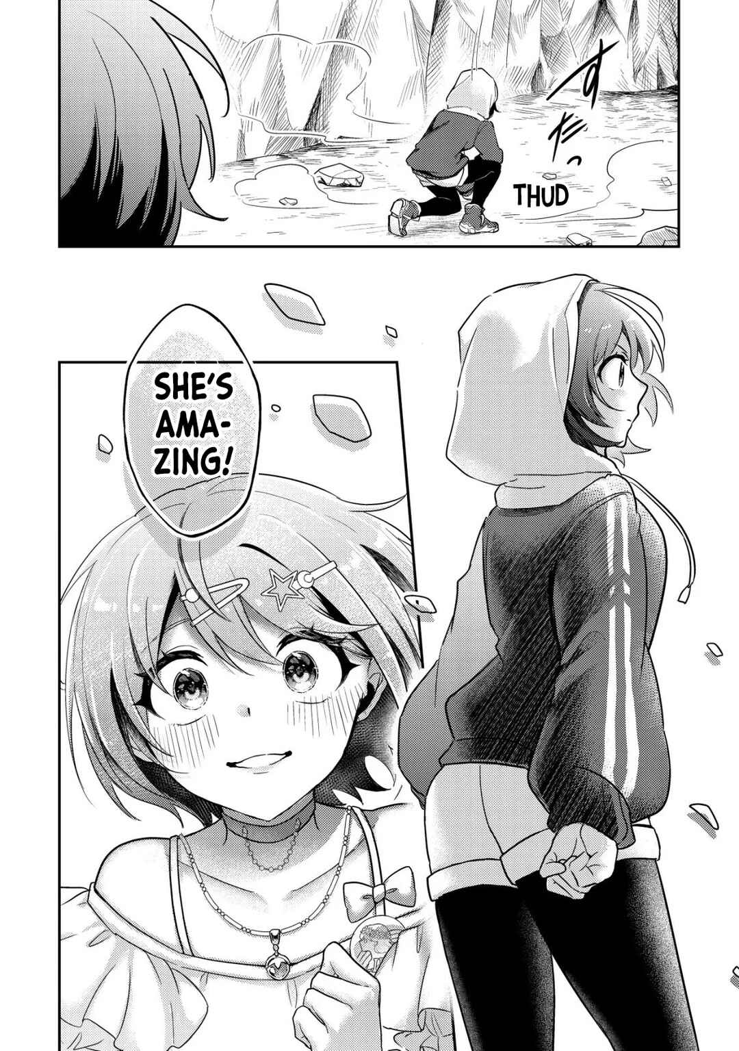 [Hihou] Komyuryoku 0 Otaku Shoujo, Dragon wo One Punch de Shizumete Yuumei Haishinsha wo Tasuketara Fuhon'i Buzz ga Tomaranai Chapter 1 - Page 35