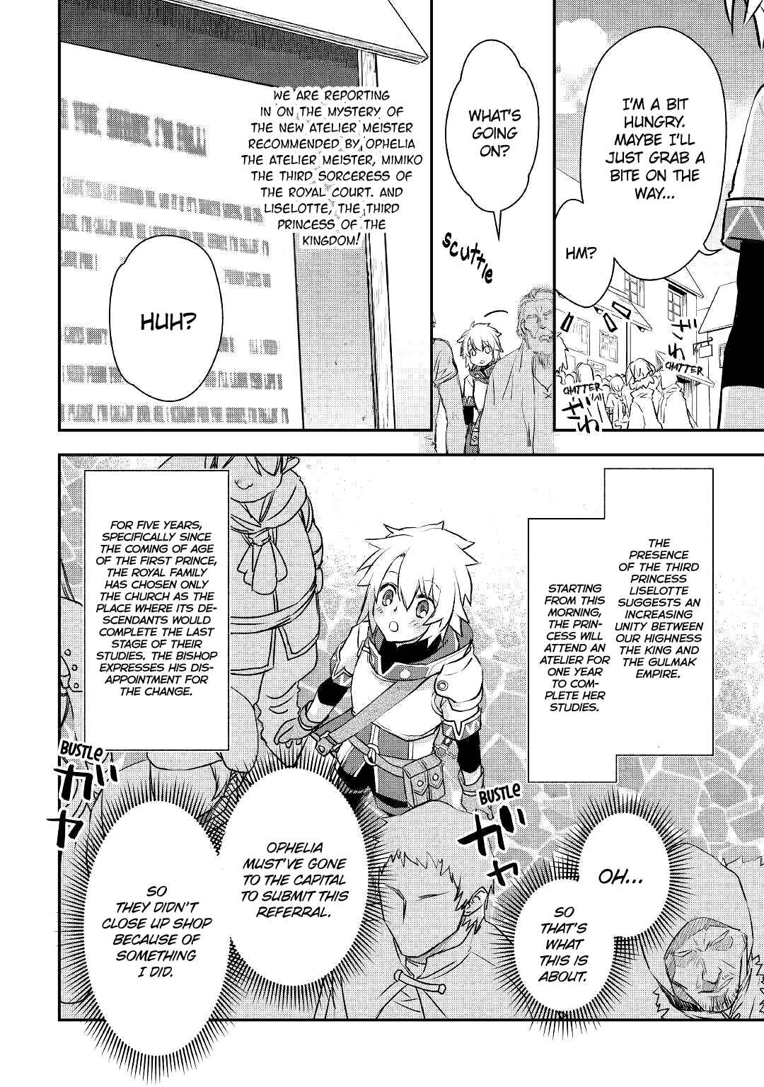 Kanchigai no Atelier Meister - Eiyuu Party no Moto Zatsuyougakari ga, Jitsu wa Sentou Igai ga SSS Rank Datta to Iu Yoku Aru Hanashi Chapter 7 - Page 22