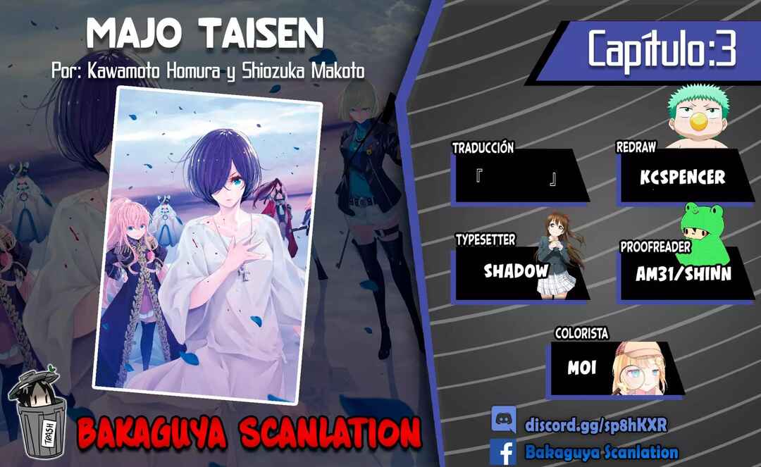 Majo Taisen - 32-nin no Isai no Majo wa Koroshiau Chapter 3 - Page 1