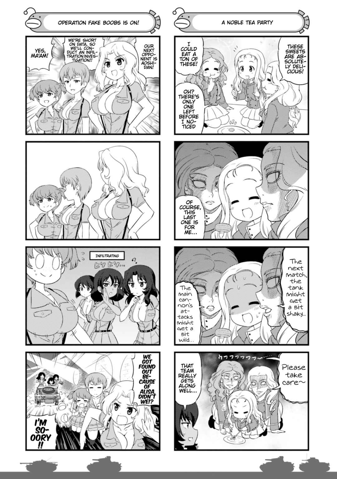 GIRLS und PANZER - Motto Love Love Sakusen desu! Chapter 82.2 - Page 2