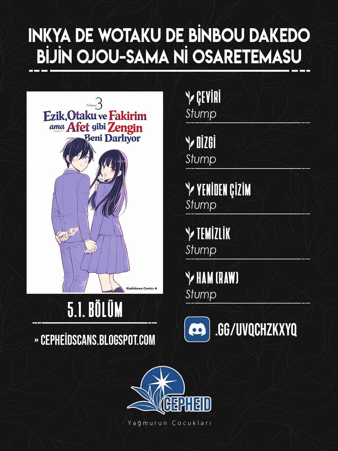 Inkya de Wotaku de Binbou Dakedo Bijin Ojou-sama ni Osaretemasu Chapter 5.1 - Page 1