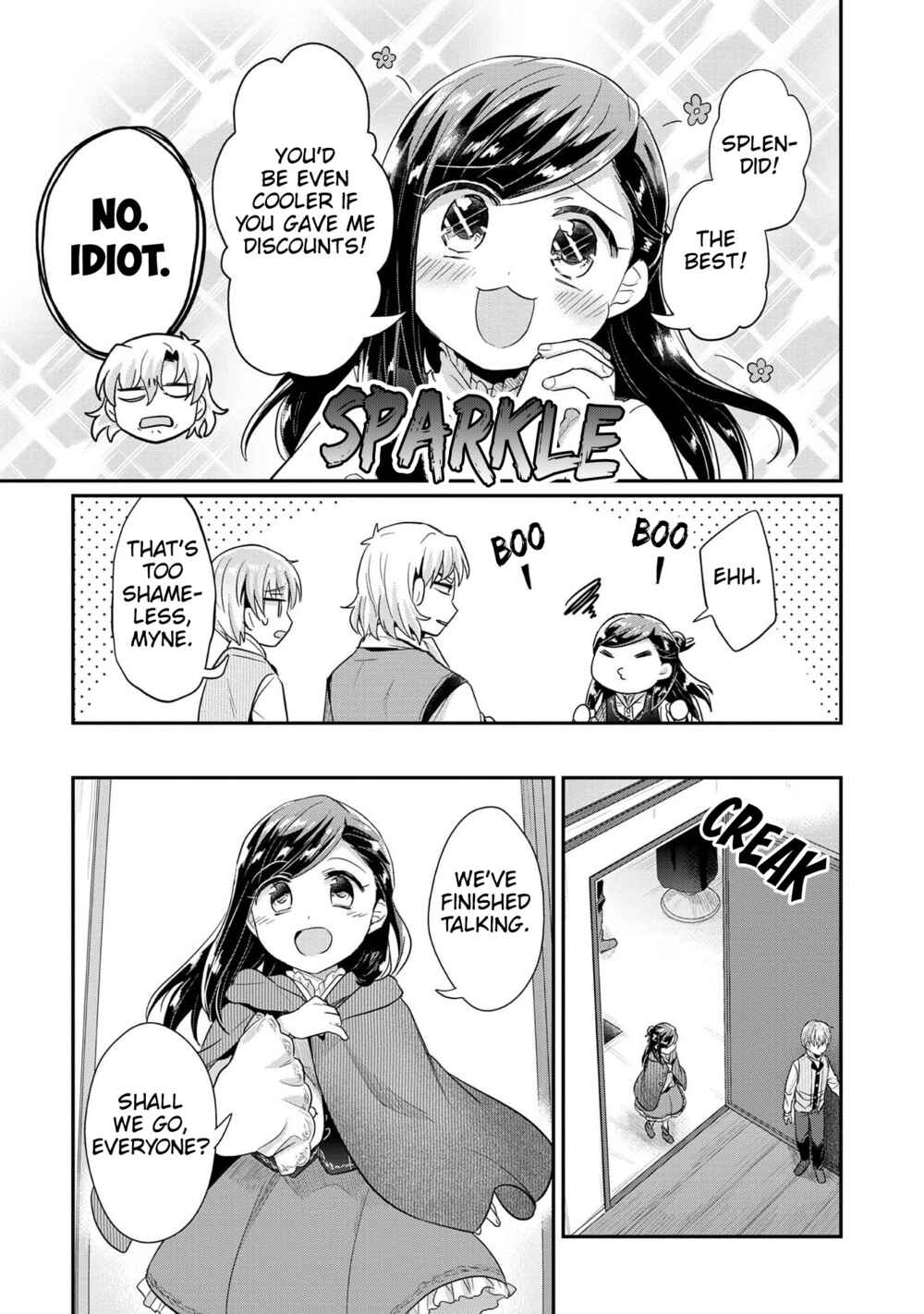 Honzuki no Gekokujou: Shisho ni Naru tame ni wa Shudan o Erandeiraremasen—Dai-2 Bu: Hon no Tamenara Miko ni Naru! Chapter 32 - Page 11