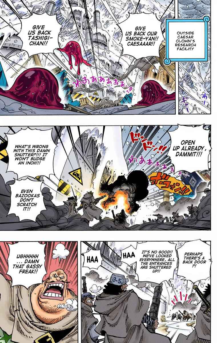 One Piece (Official Colored) Chapter 673 - Page 14