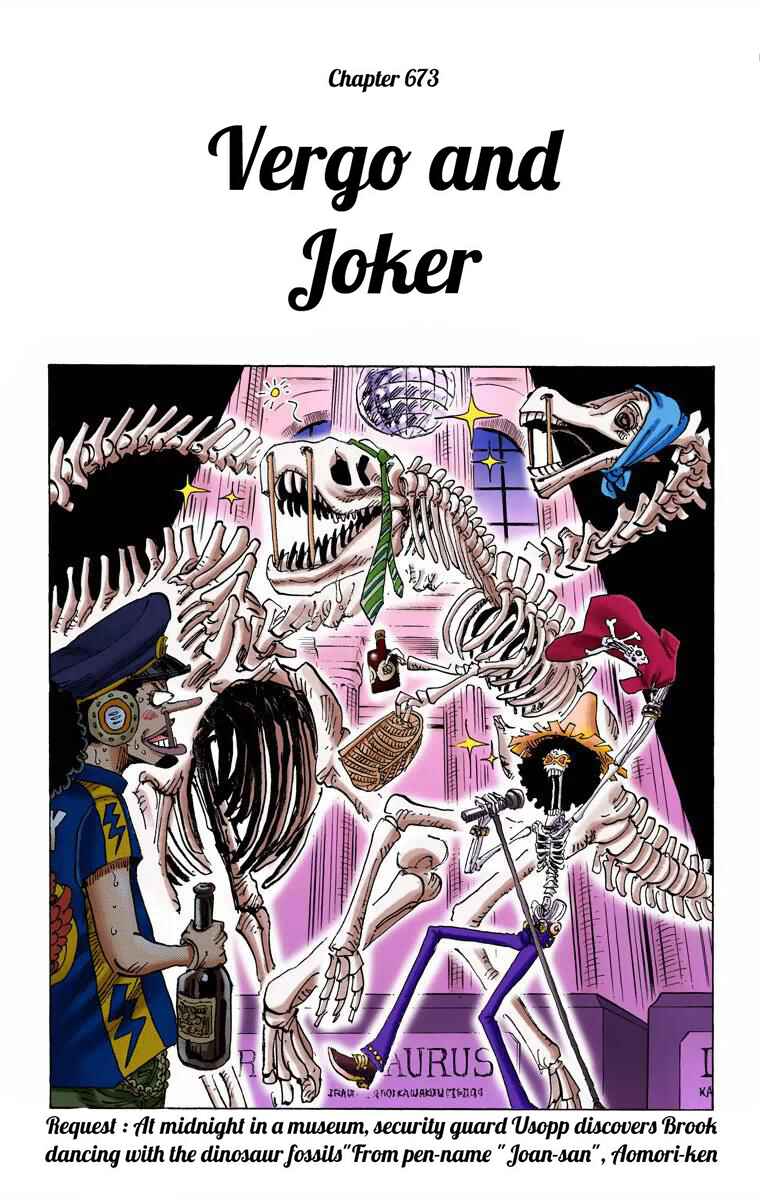 One Piece (Official Colored) Chapter 673 - Page 2