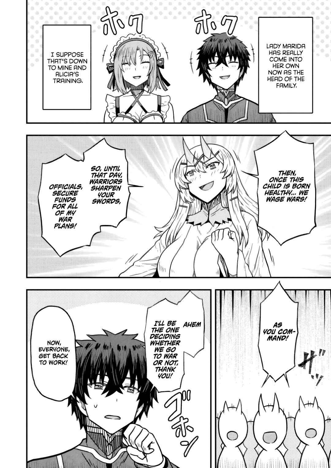 Isekai Saikyou no Yome desu ga, Yoru no Tatakai wa Ore no Hou ga Tsuyoi You desu - Chiryaku wo Ikashite Nariagaru Harem Senki Chapter 19 - Page 27