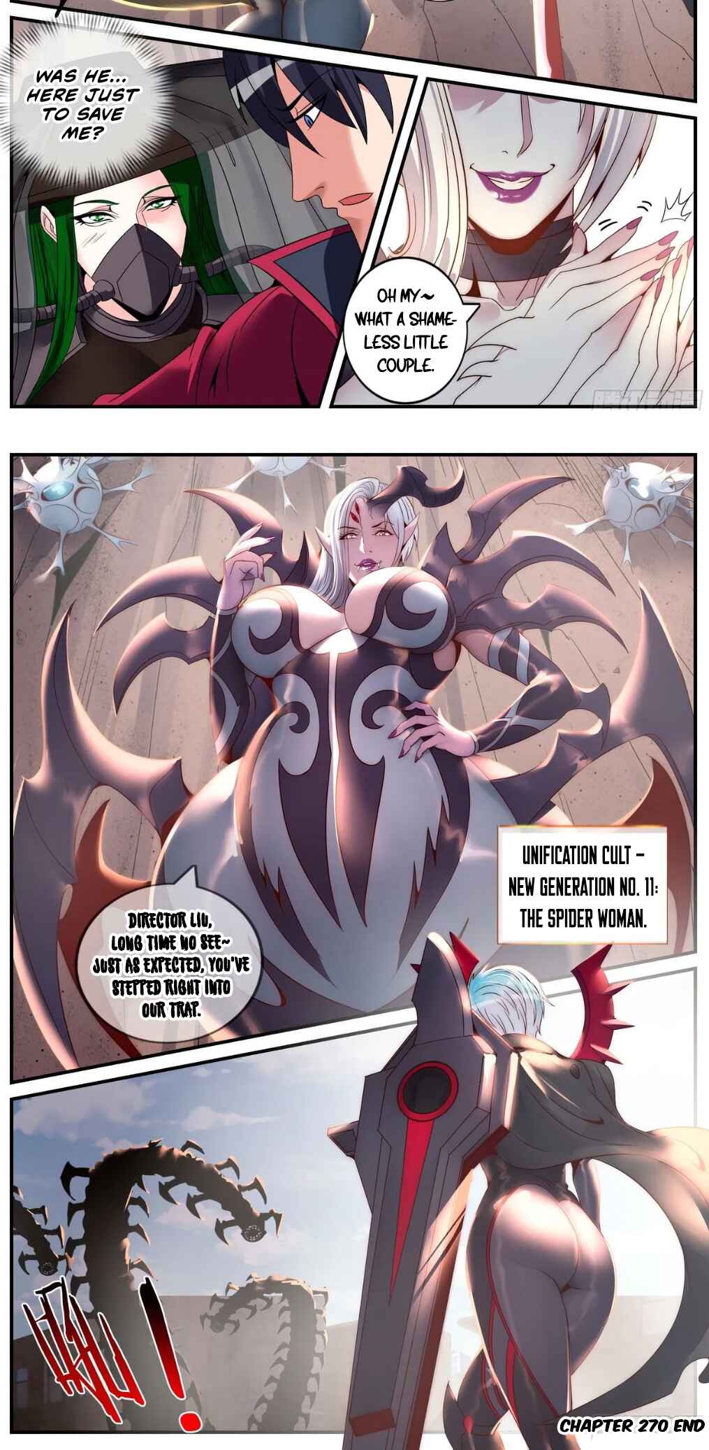 Xìtǒng Sòng Wǒ Bìnànsuǒ Chapter 270 - Page 8