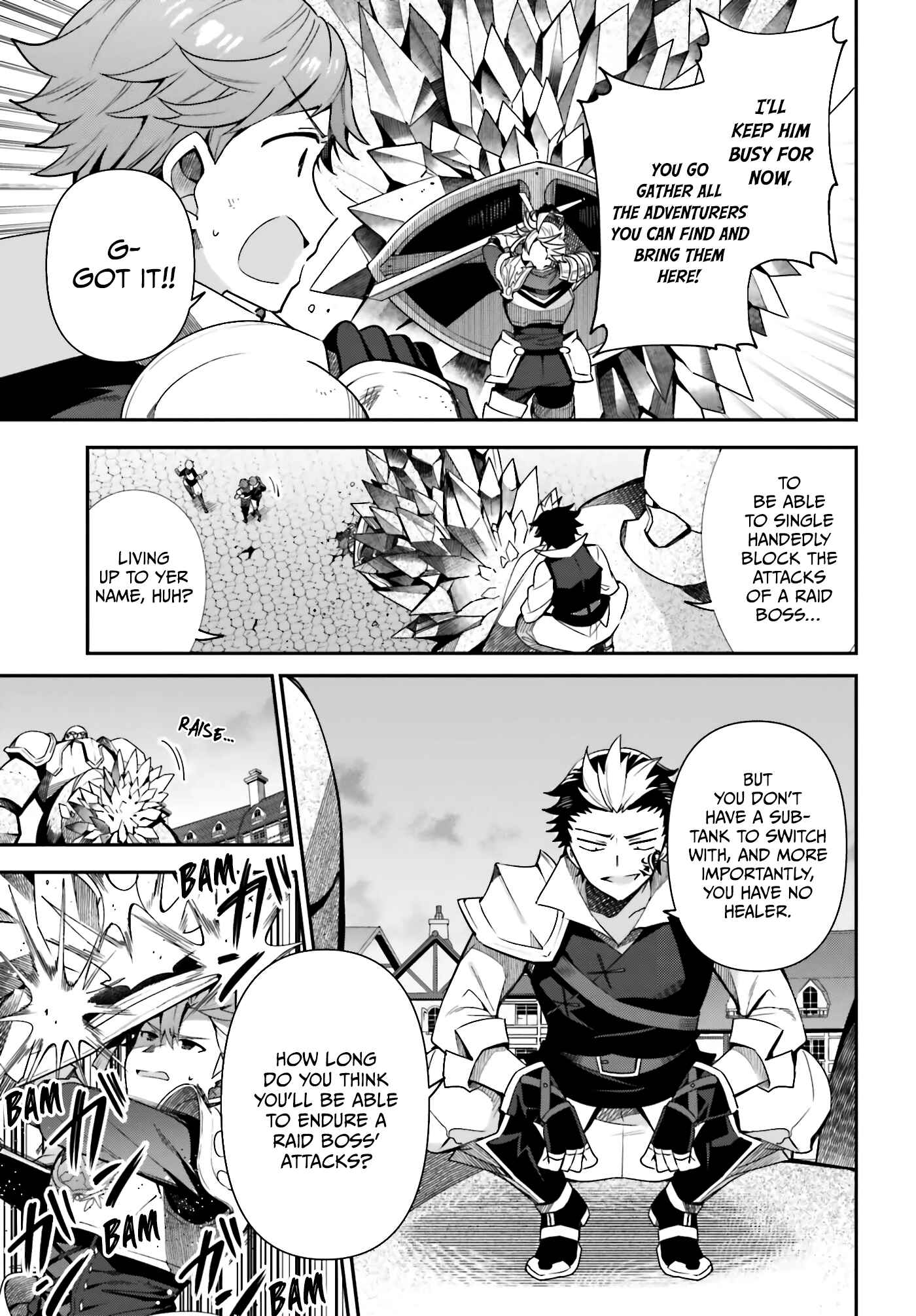 Guild no Uketsukejou Desu ga, Zangyou wa Iya Nanode Boss wo Solo Toubatsu Shiyou to Omoimasu Chapter 5 - Page 13