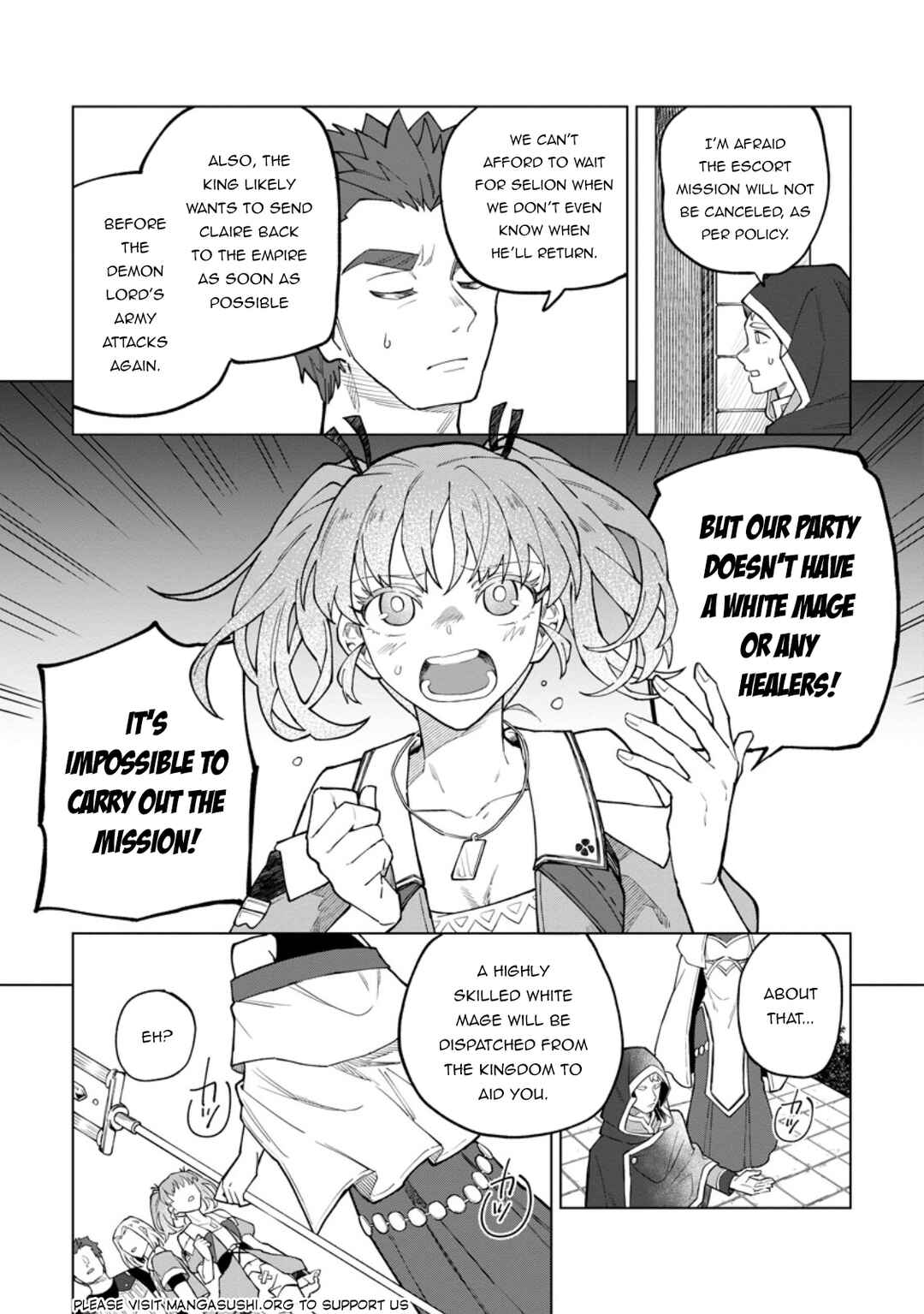 Yuusha Party wo Tsuihou Sareta Shiro Madoushi, S-Rank Boukensha ni Hirowareru: Kono Shiro Madoushi ga Kikakugai Sugiru Chapter 41.3 - Page 2