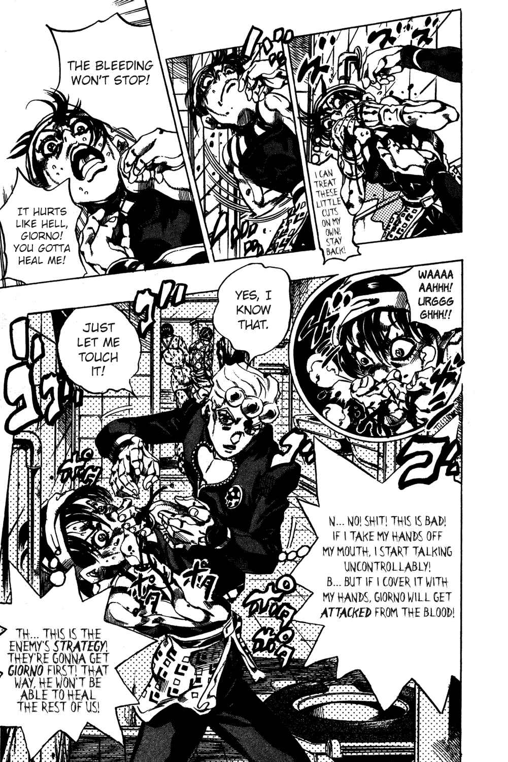 JoJo no Kimyou na Bouken: Part 5 - Ougon no Kaze Chapter 88 - Page 14