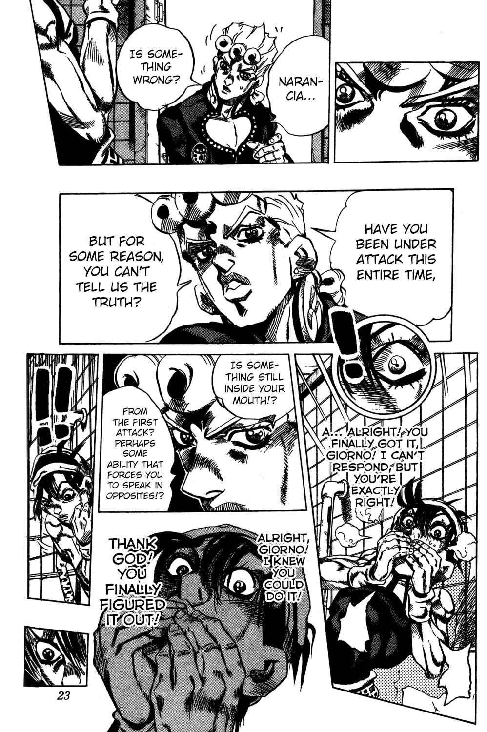 JoJo no Kimyou na Bouken: Part 5 - Ougon no Kaze Chapter 88 - Page 17
